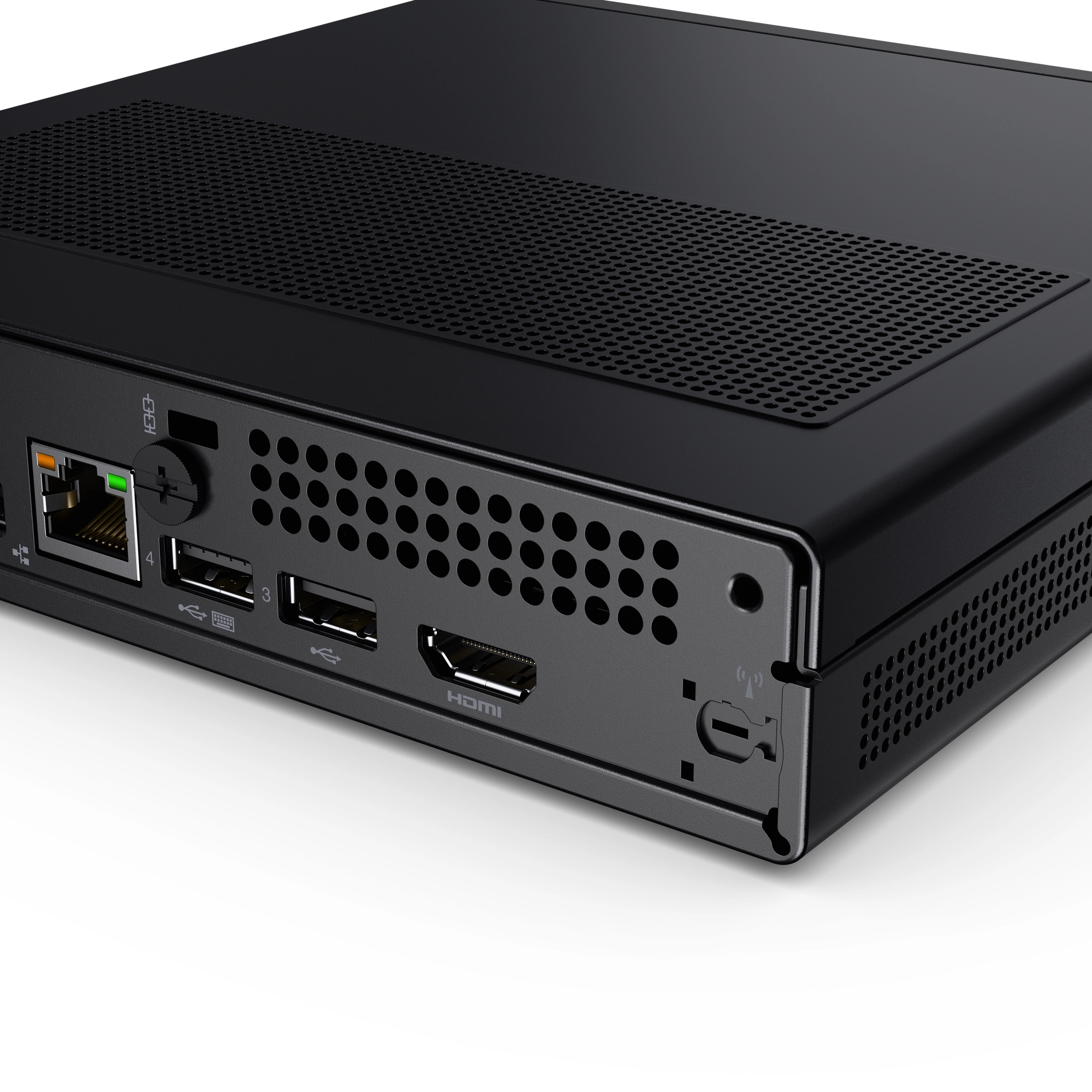 Lenovo V100q Mini PC mit Intel N100, Intel UHD Graphics, 8GB RAM, 256GB SSD, Linux, Schwarz Bild 15