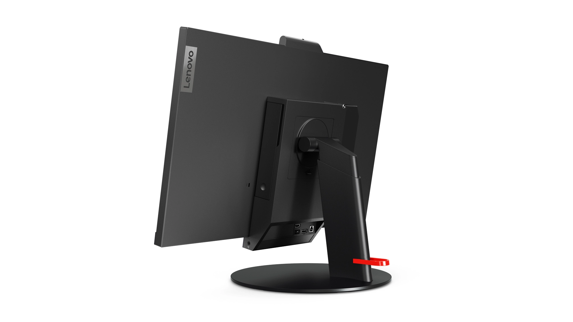 Lenovo ThinkCentre TIO27 27 QHD IPS Monitor, Schwarz, 14 ms, 350 cdm², USB-Hub, Lautsprecher Bild 4