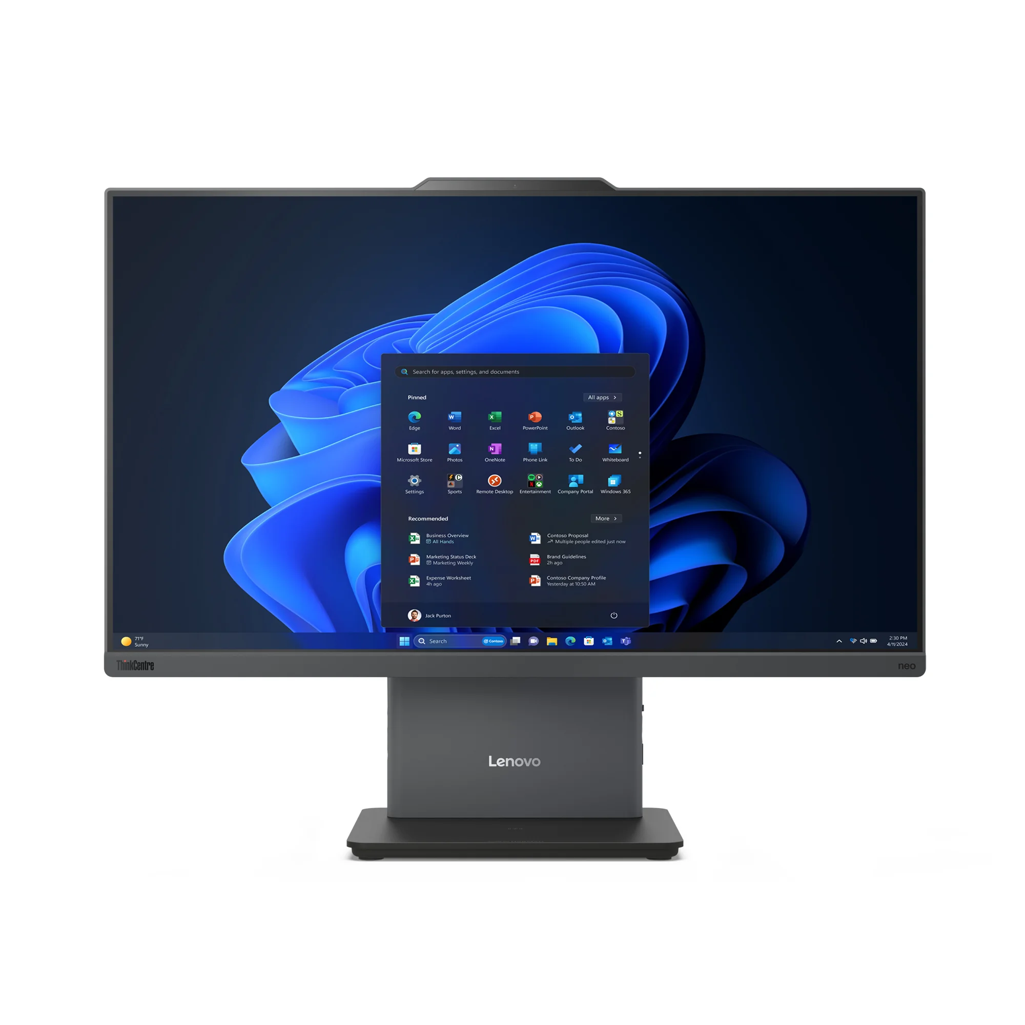 Lenovo ThinkCentre Neo50a-24 G5 24" i5-13420H 8256 FHD W11P