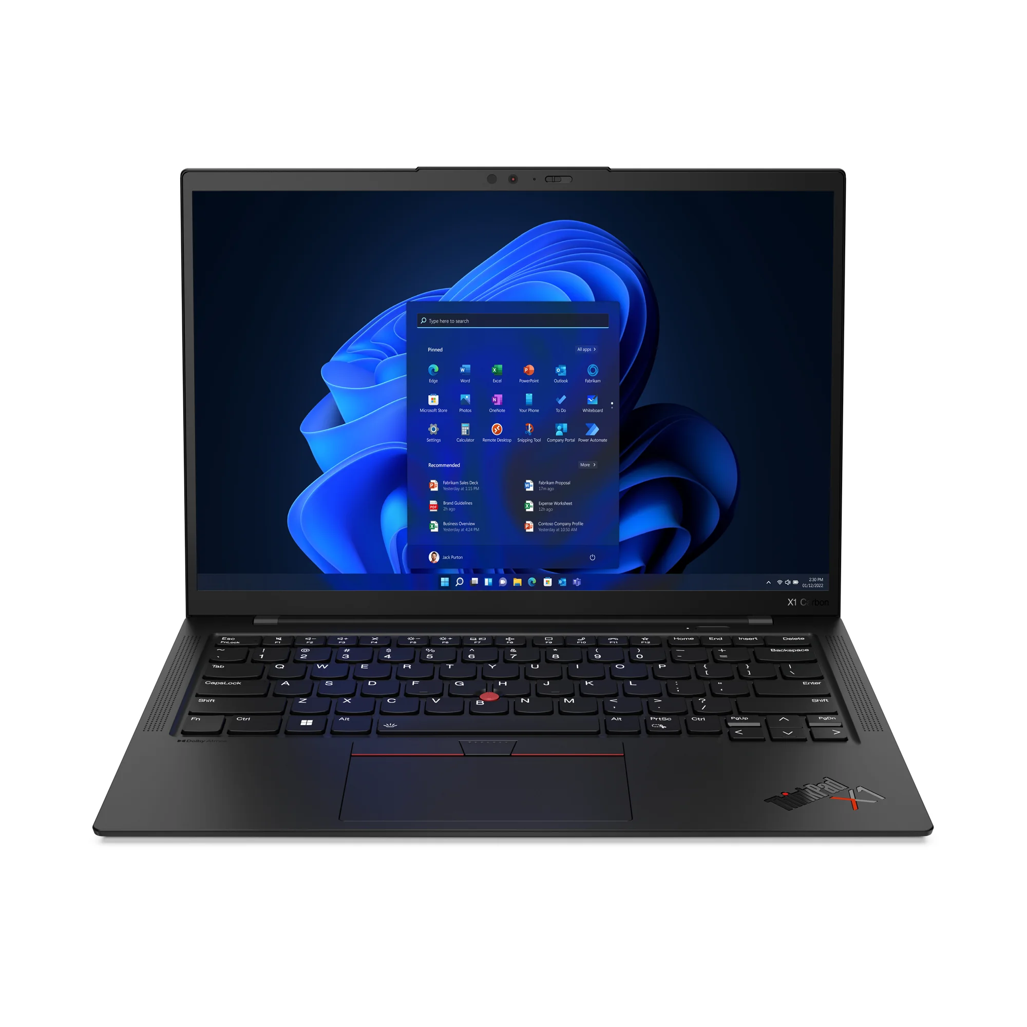 Lenovo ThinkPad X1 Carbon Gen 11 Intel Core i7-1355U, Iris Xe, 32GB RAM, 2TB SSD, Win 11 Pro Bild 0