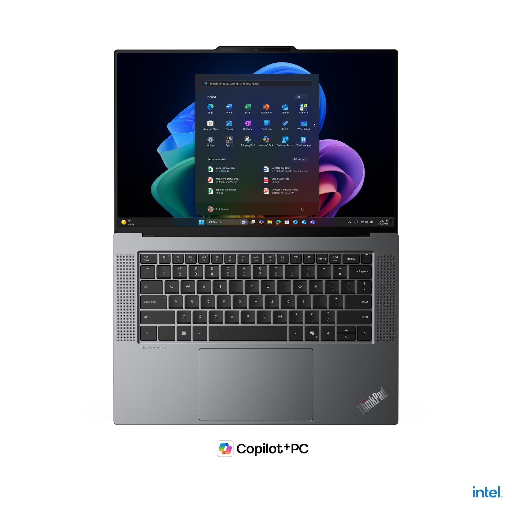 Lenovo ThinkPad X9-15p Gen 1 mit Core Ultra X7 358H, Intel Arc B390, 64GB RAM, 1TB SSD, Win 11 Pro, Grau