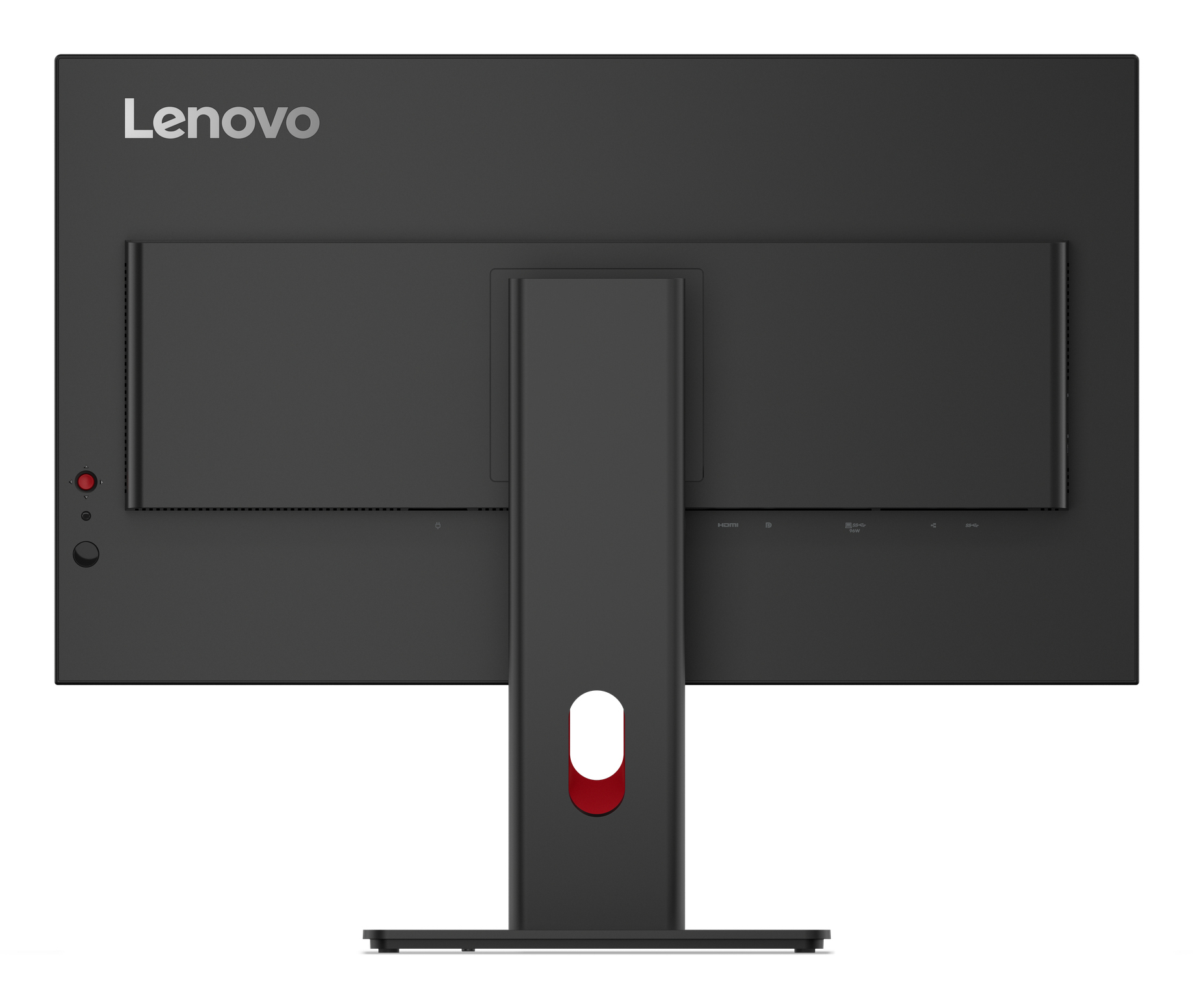 Lenovo ThinkVision T27UD-40 27" 4K UHD Monitor, LCD, USB-Hub, VESA, höhenverstellbar, schwarz