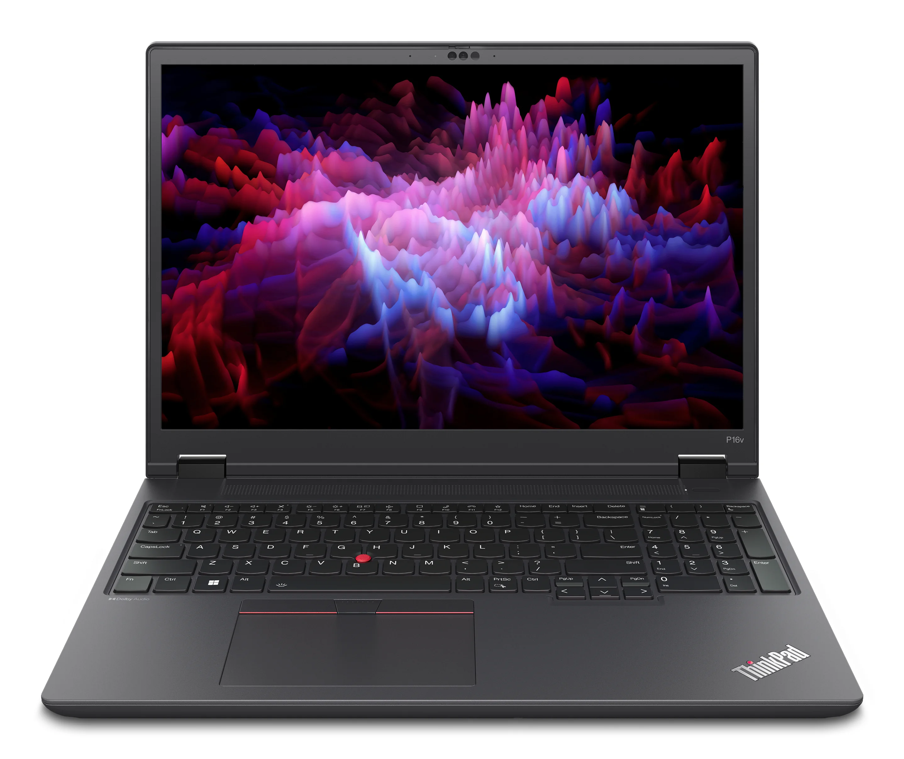 Lenovo ThinkPad P16v Gen 1 mit Ryzen 7 7840HS, RTX A500, 32GB RAM, 1TB SSD, Win 11 Pro, Schwarz Bild 0