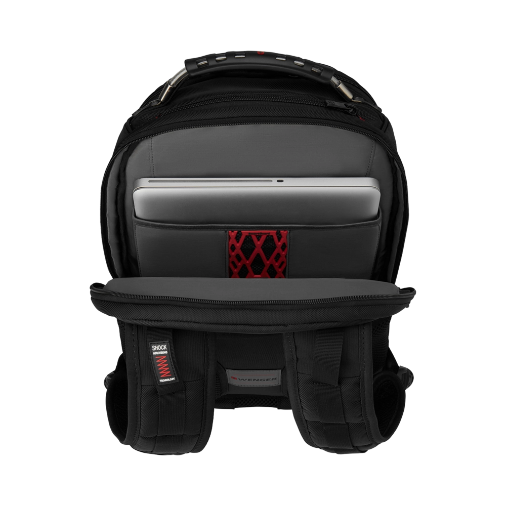 Wenger, Ibex Deluxe 14-16 Ballistic Laptop Backpack, Black ( R ), 606493 Bild 5