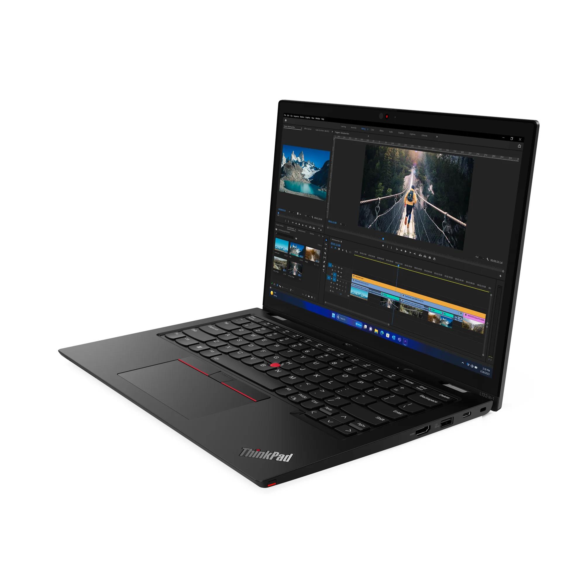 Lenovo ThinkPad L13 2in1 G5 mit Intel Core Ultra 7 165U, 32GB RAM, 1TB SSD, Windows 11 Pro