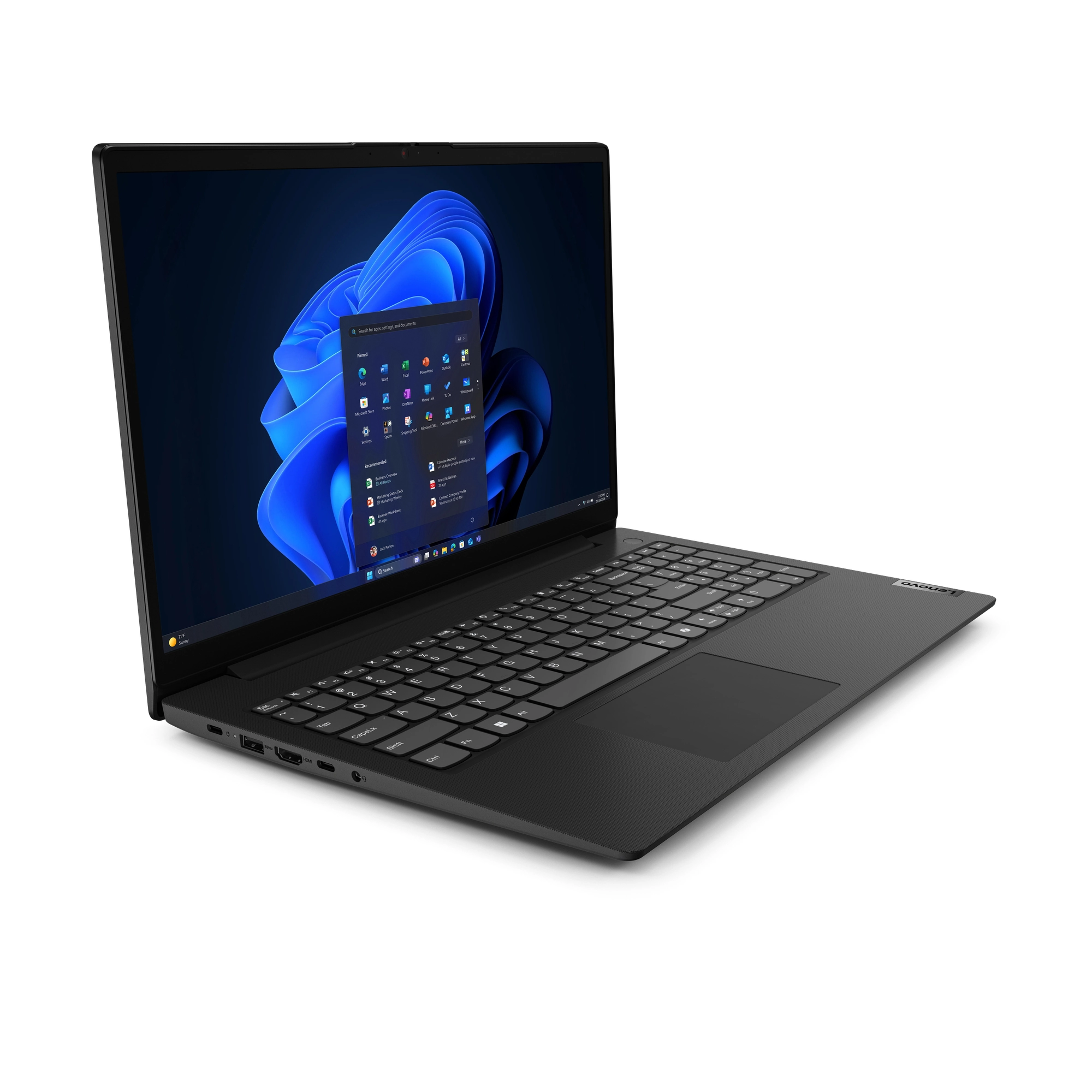 Lenovo V15 Gen 6 AMD Ryzen 5 40, AMD Radeon 610M Graphics, 8GB RAM, 256GB SSD, Win 11 Pro Bild 2