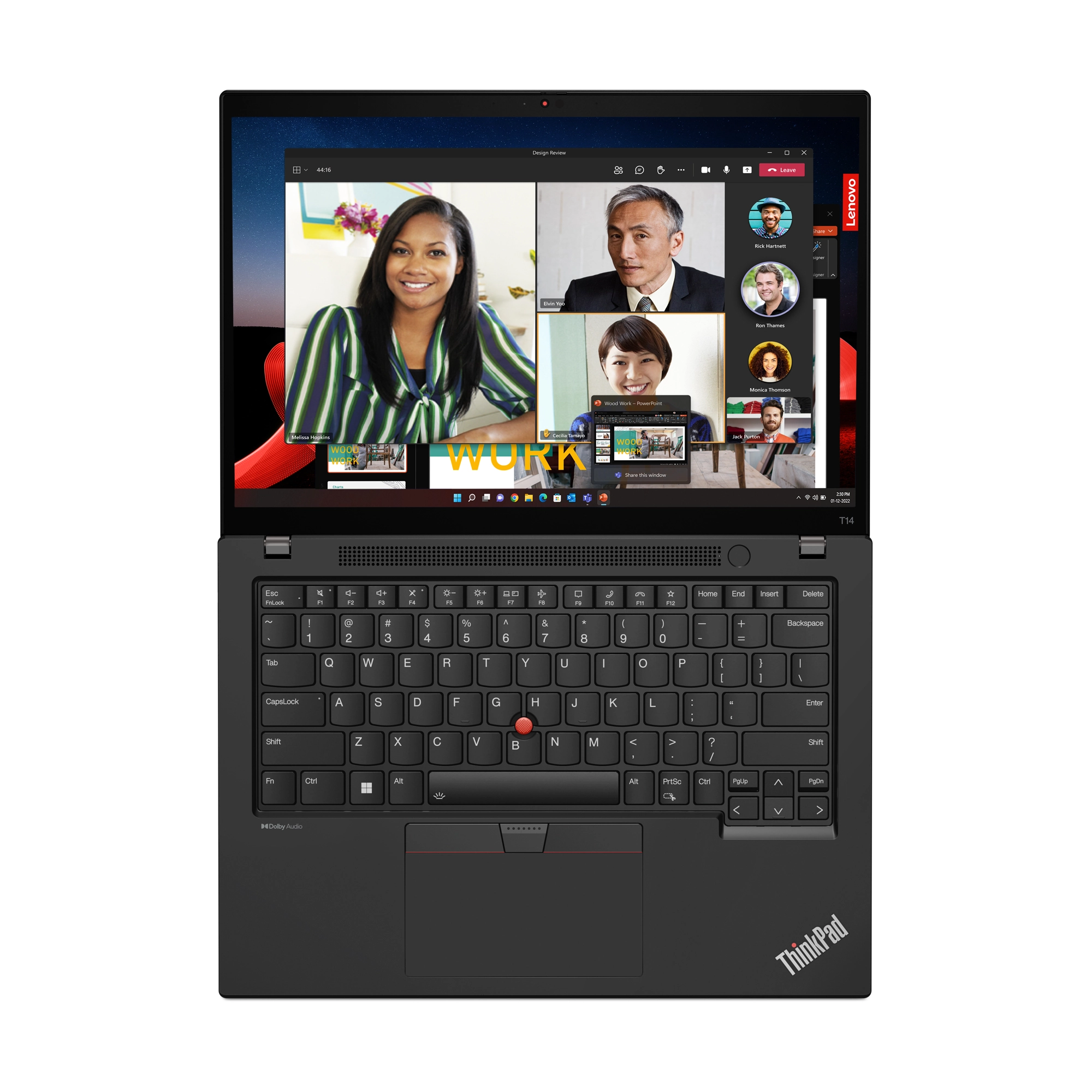 Lenovo ThinkPad T14 Gen 4 Intel i7-1355U, Iris Xe, 32GB RAM, 1TB SSD, 2.8K, Win 11 Pro Bild 17