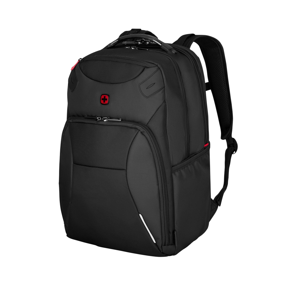 Wenger, Cosmic, 17 Laptop Backpack with Tablet Pocket, Black, 653187 Bild 1