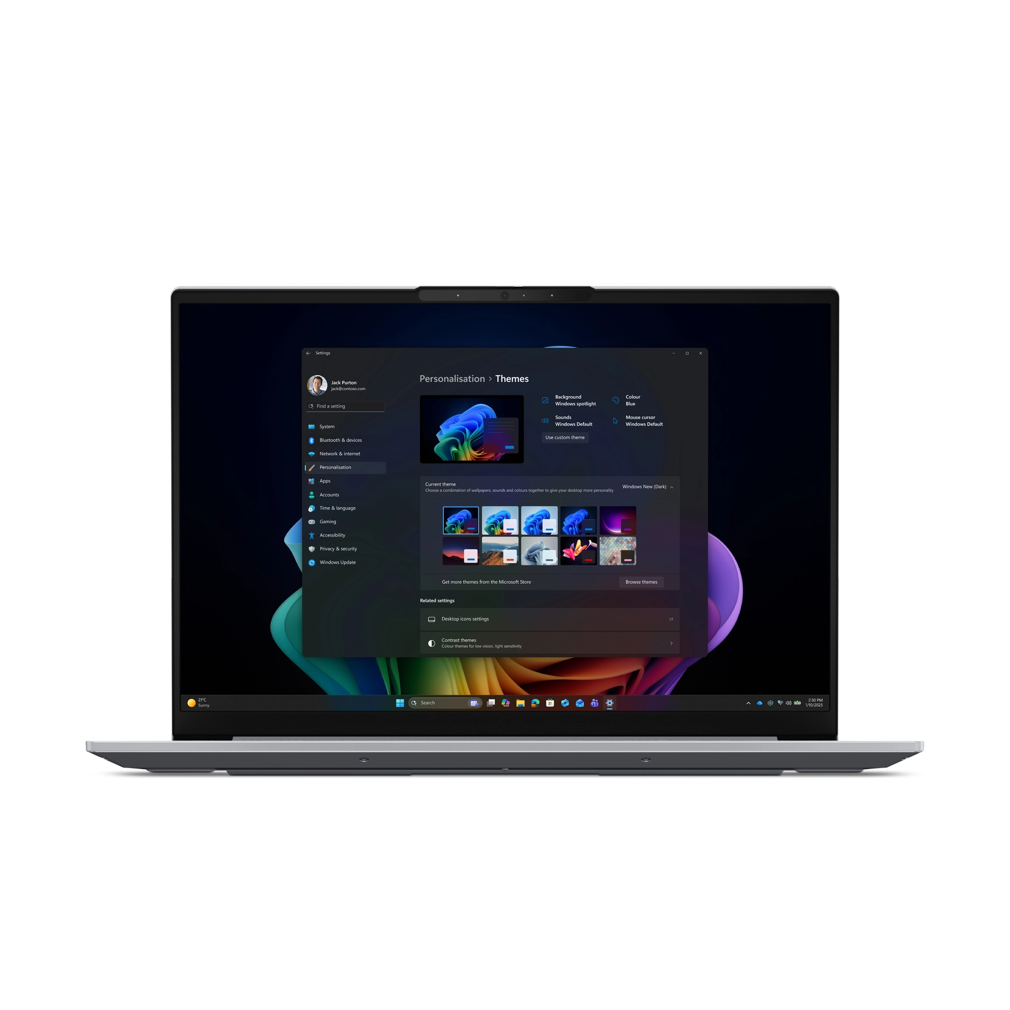 Lenovo ThinkBook 16 G9 Intel Core Ultra 7 355, Intel Grafik, 16GB RAM, 512GB SSD, Win 11 Pro Bild 1