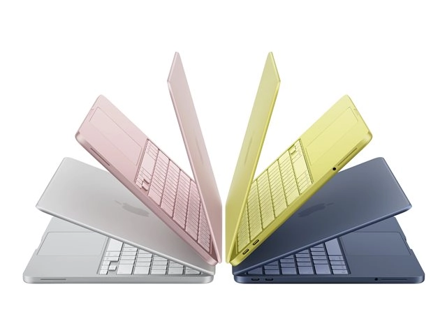 13-inch MacBook Neo Apple A18 Pro chip with 6-core CPU and 5-core GPU, 8GB, 512GB SSD, Touch ID - Citrus Bild 4
