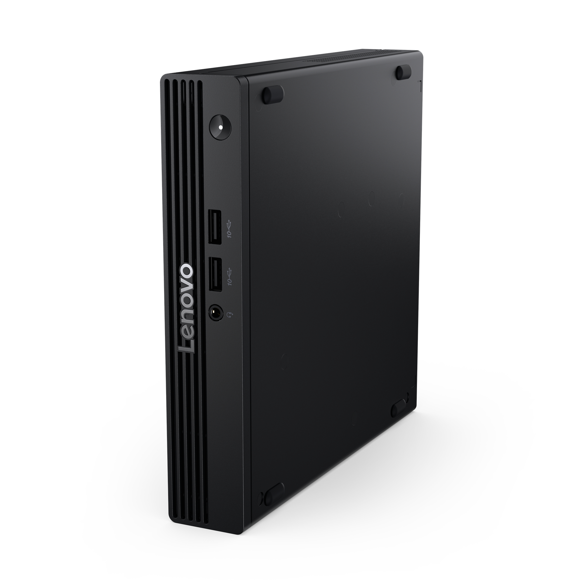 Lenovo V100q Intel® N N100 8 GB DDR5-SDRAM 256 GB SSD Mini PC Mini-PC Schwarz