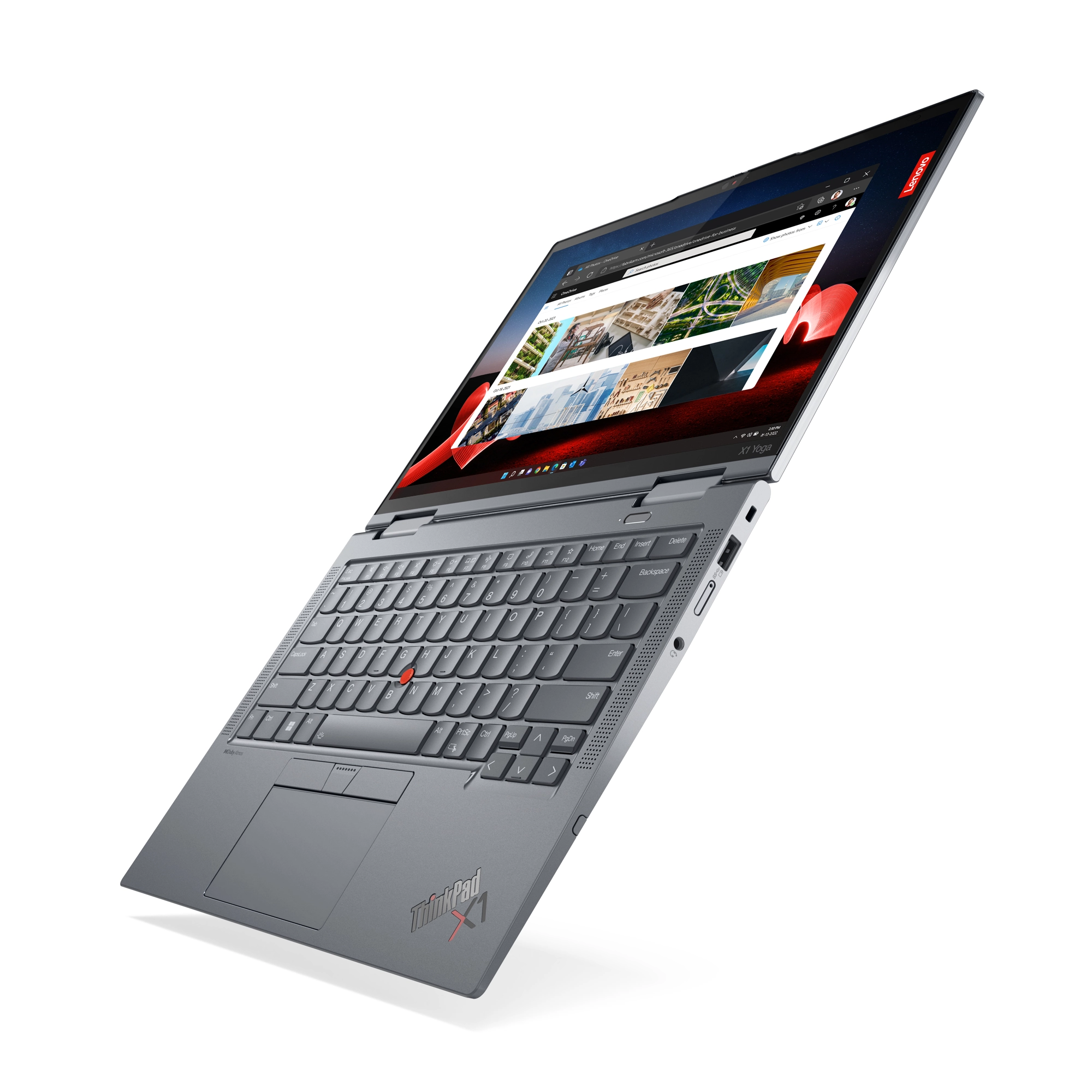 Lenovo ThinkPad X1 Yoga Gen 8 mit i7-1355U, 32GB RAM, 2TB SSD, Windows 11 Pro, Grau Bild 7