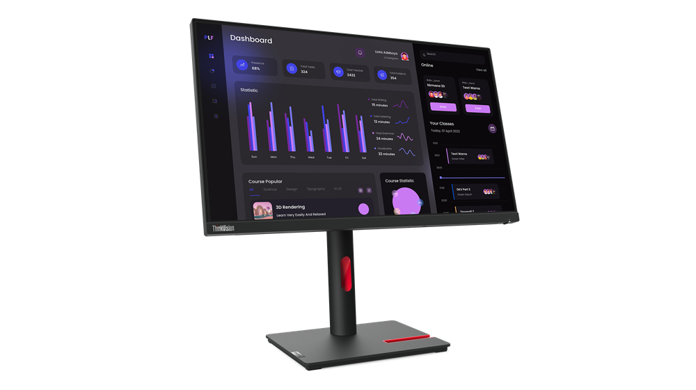 Lenovo ThinkVision T24i-30  (23,8") FHD  HDMI/DP/VGA/HUB