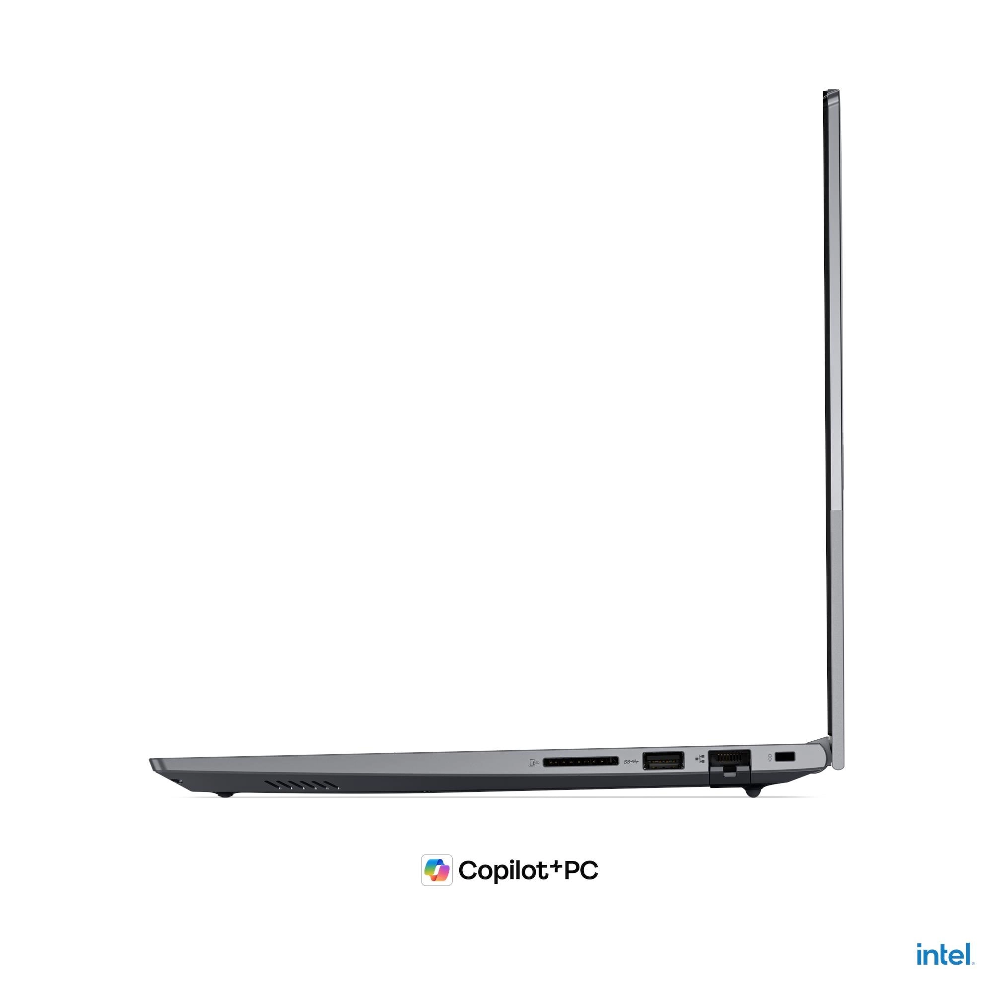 Lenovo ThinkBook 14 G9 IPL 21UX - Intel Core Ultra 7 355 - Win 11 Pro - Intel Graphics - 16 GB RAM - 512 GB SSD NVMe - 35.6 cm (14) IPS 1920 x 1200 - Wi-Fi 7, Bluetooth - Arctic Grey - kbd Deutsch - Bild 7