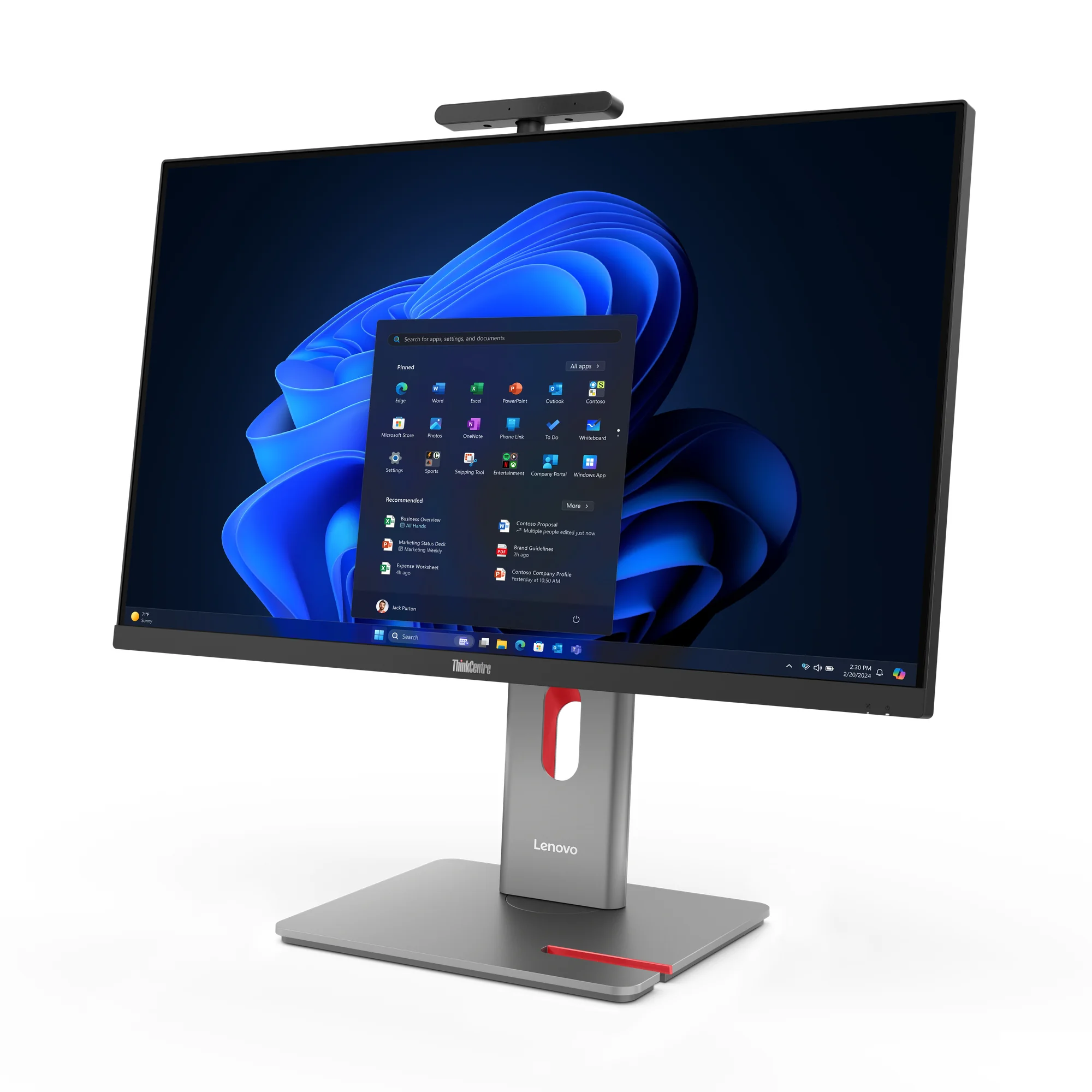 Lenovo ThinkCentre M90a Pro Gen 6 mit Intel Core Ultra 7 265, Intel Grafik, 32GB RAM, 512GB SSD, Win 11 Pro Bild 1