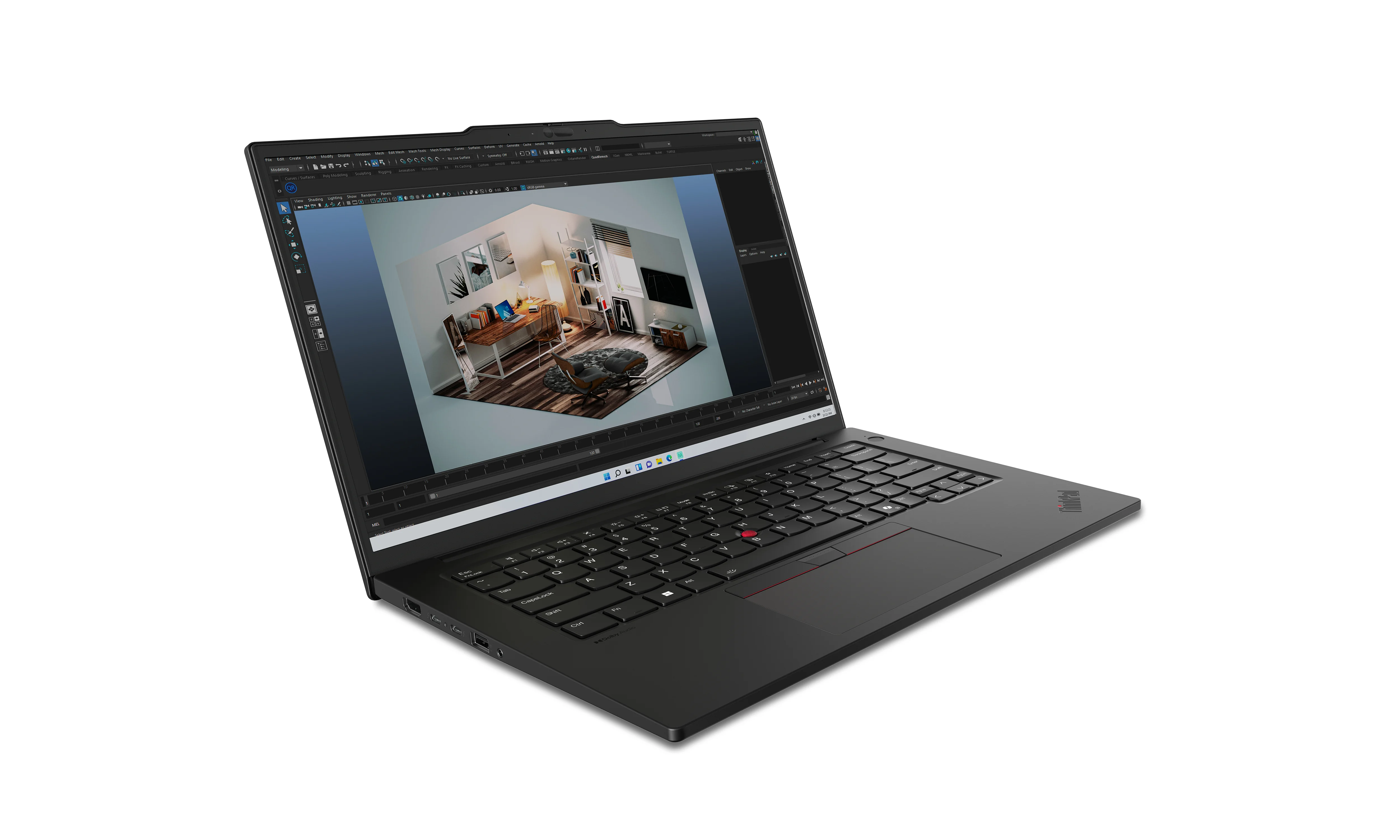 Lenovo ThinkPad P14s Gen 5 Intel Core Ultra 7 165H, RTX 500 Ada, 64GB RAM, 2TB SSD, Win 11 Pro Bild 2