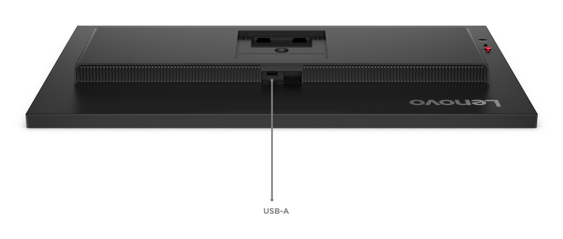 Lenovo ThinkVision T27UD-40 27" 4K UHD Monitor, LCD, USB-Hub, VESA, höhenverstellbar, schwarz
