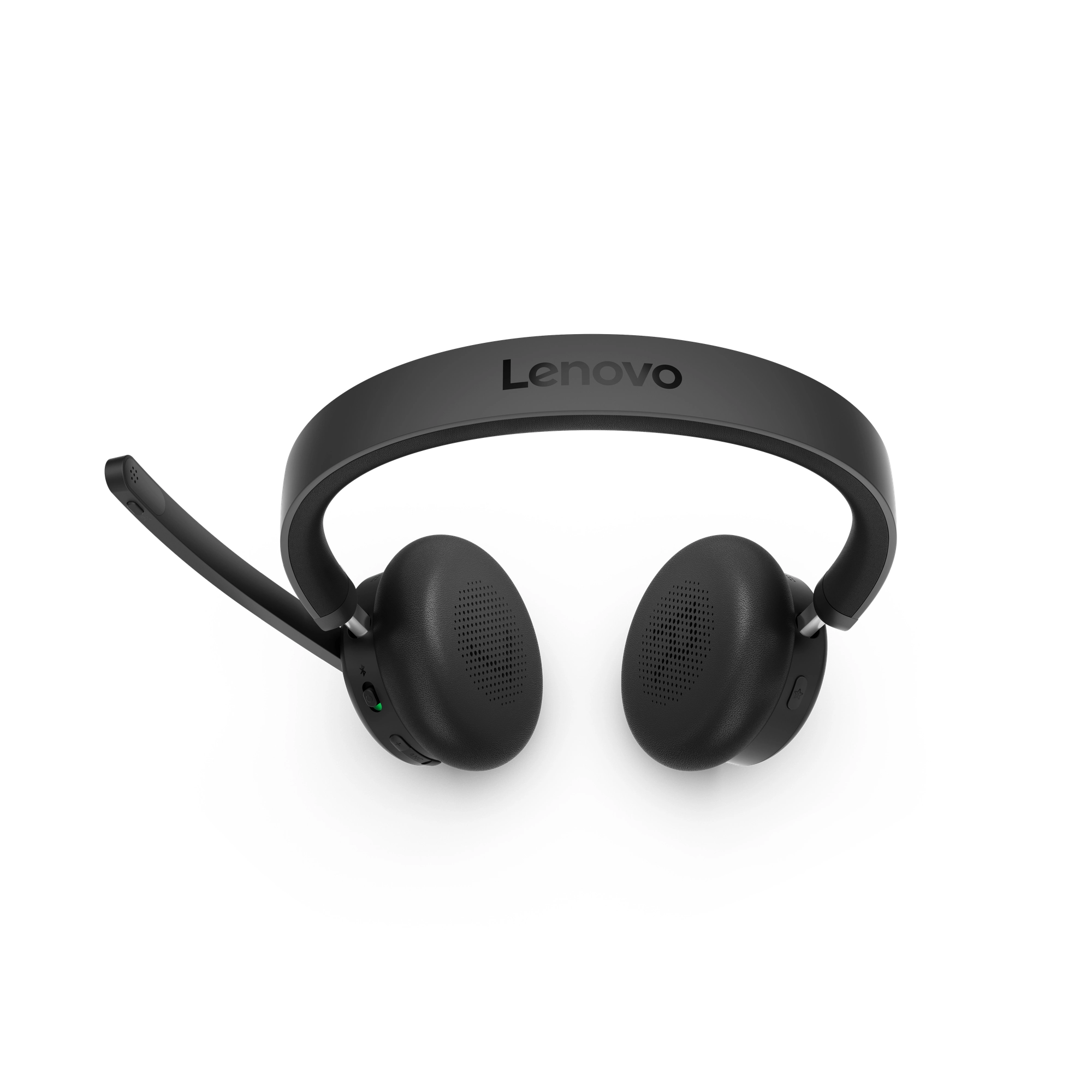 Lenovo 6550 - Headset - On-Ear - Bluetooth - kabellos - aktive Rauschunterdrückung - Schwarz - Zertifiziert für Microsoft Teams Bild 7