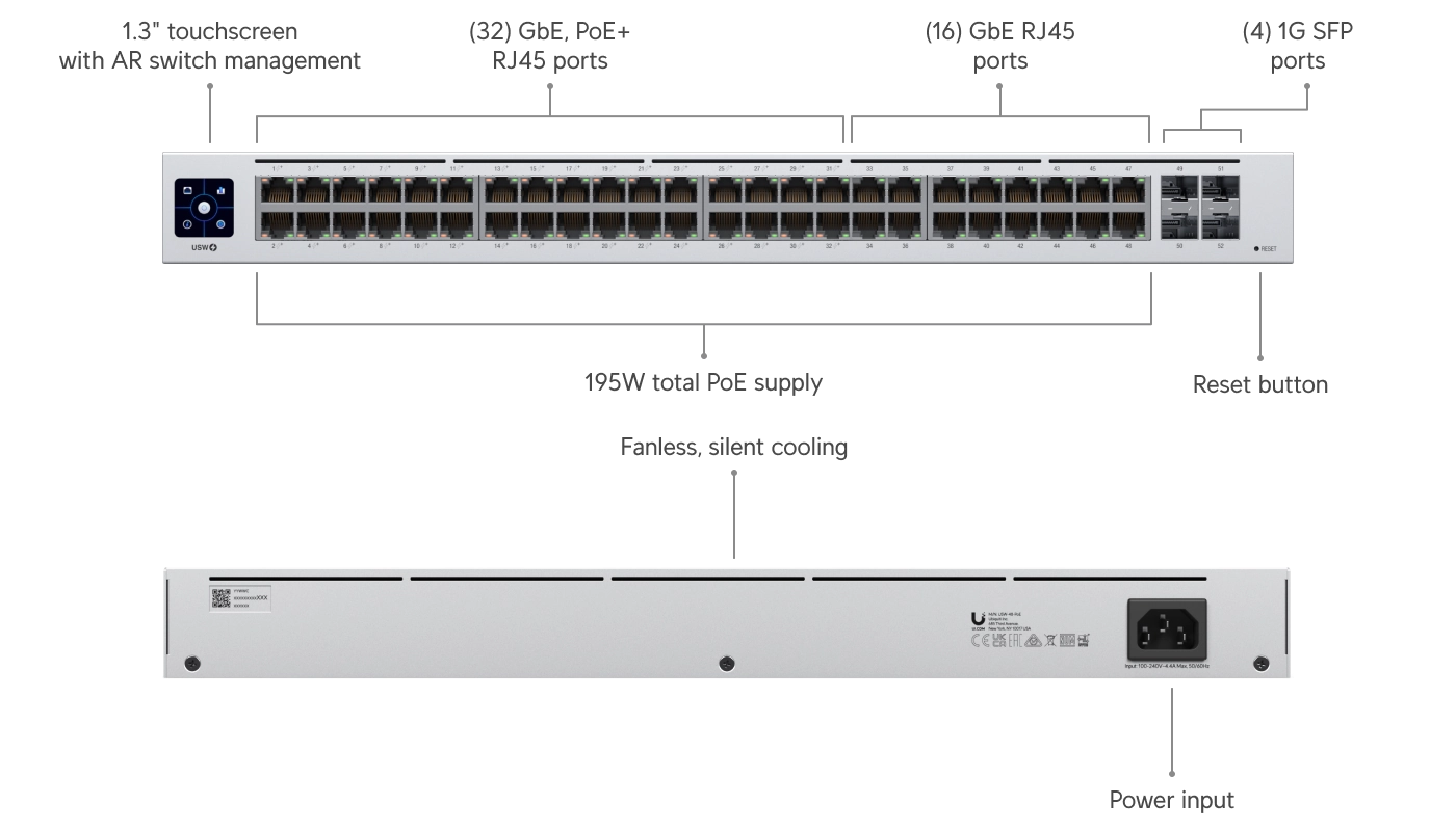 Switch 48 PoE Bild 6