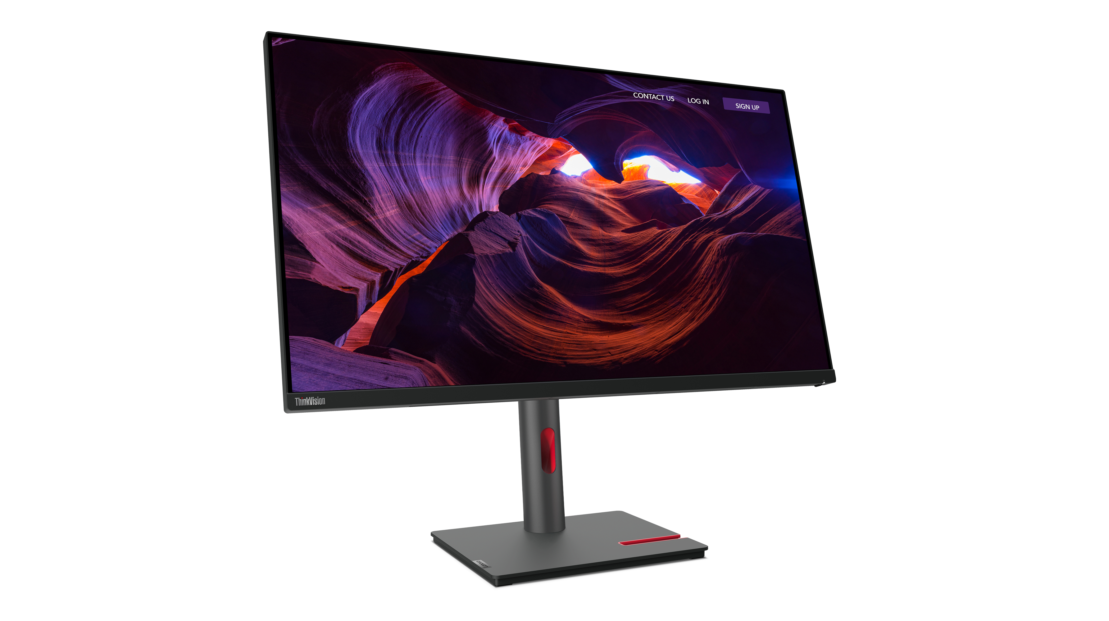 Lenovo ThinkVision P32p-30 31,5" 4K LED Monitor, Schwarz, 6 ms, USB-Hub, höhenverstellbar