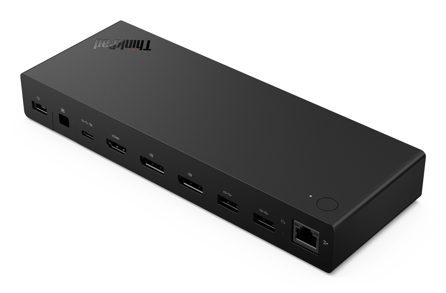 Lenovo ThinkPad USB4 Smart Dock 5500 with 135W Adapter Kabelgebunden Schwarz Bild 6