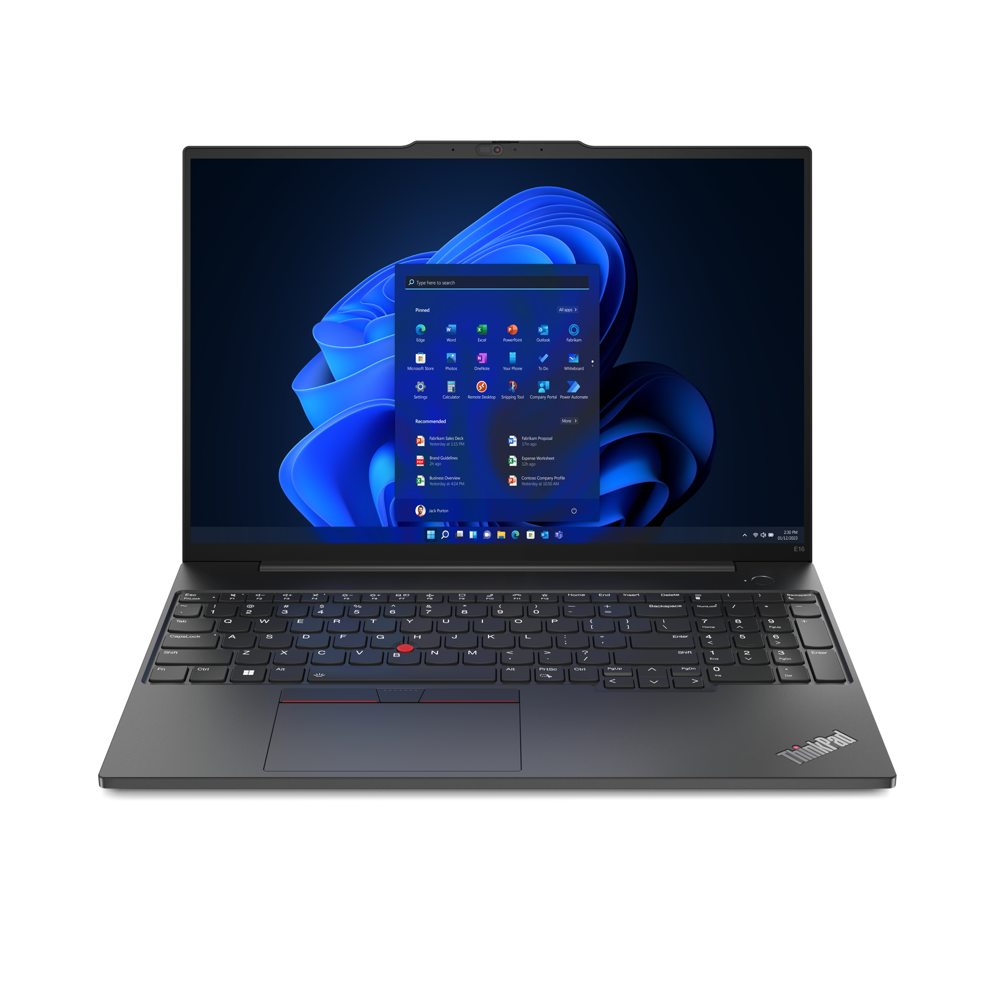 Lenovo ThinkPad E16 AMD G1 16"   R5-7530U   8/256  WUXGA W11P