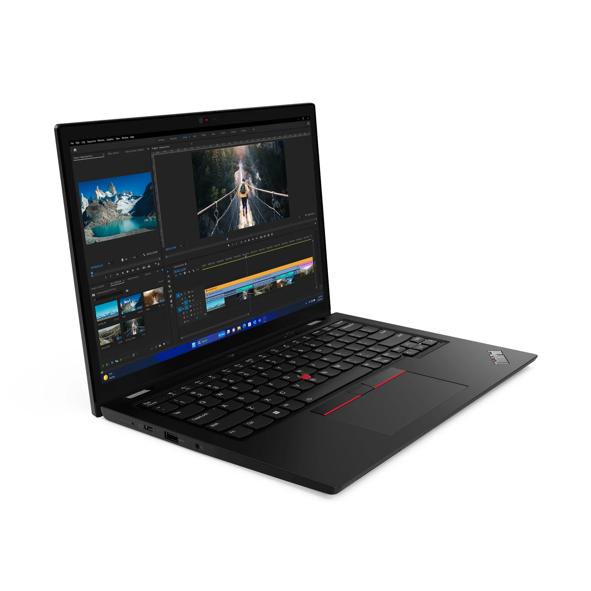 Lenovo ThinkPad L13 2in1 G5 mit Intel Core Ultra 7 165U, 32GB RAM, 1TB SSD, Windows 11 Pro