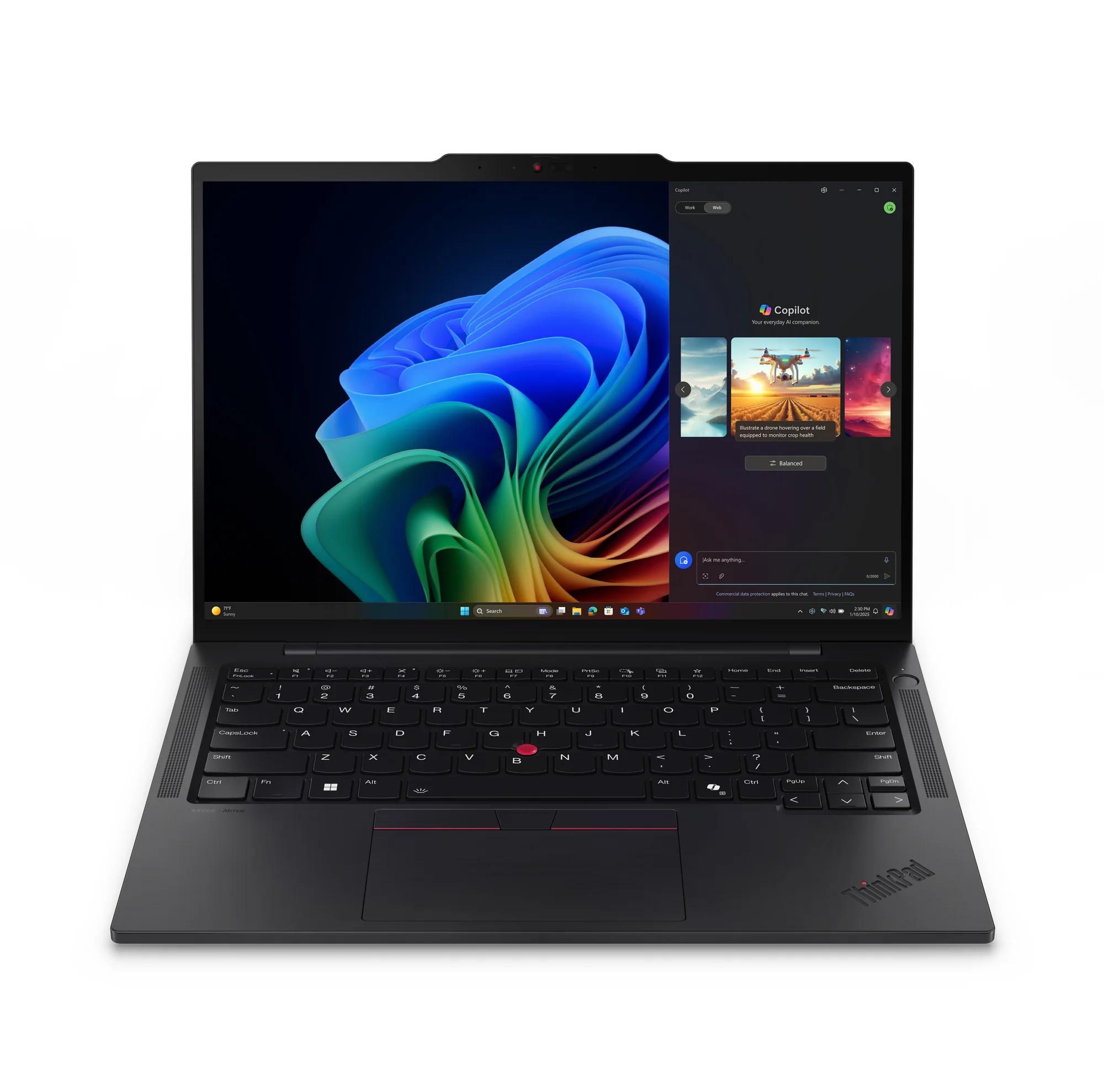 Lenovo ThinkPad T14s Gen 6 AMD mit Ryzen AI 7 PRO 360, 32GB RAM, 1TB SSD, Win 11 Pro, Schwarz Bild 0