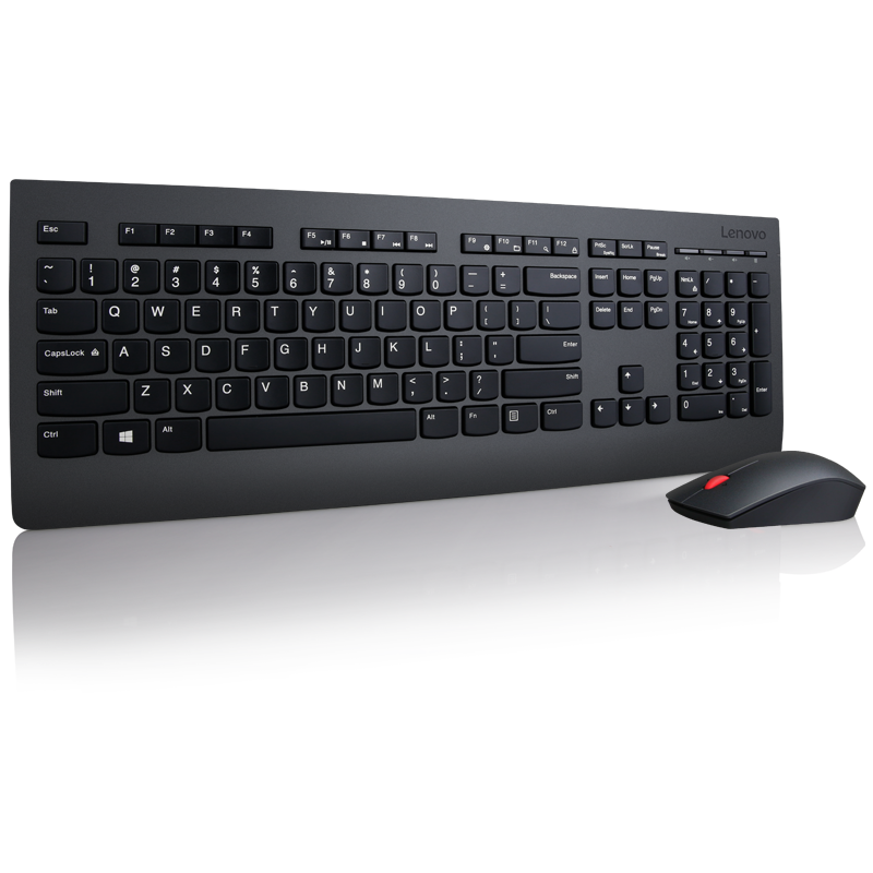 Lenovo Professional Wireless Keyboard and Mouse Combo - GE