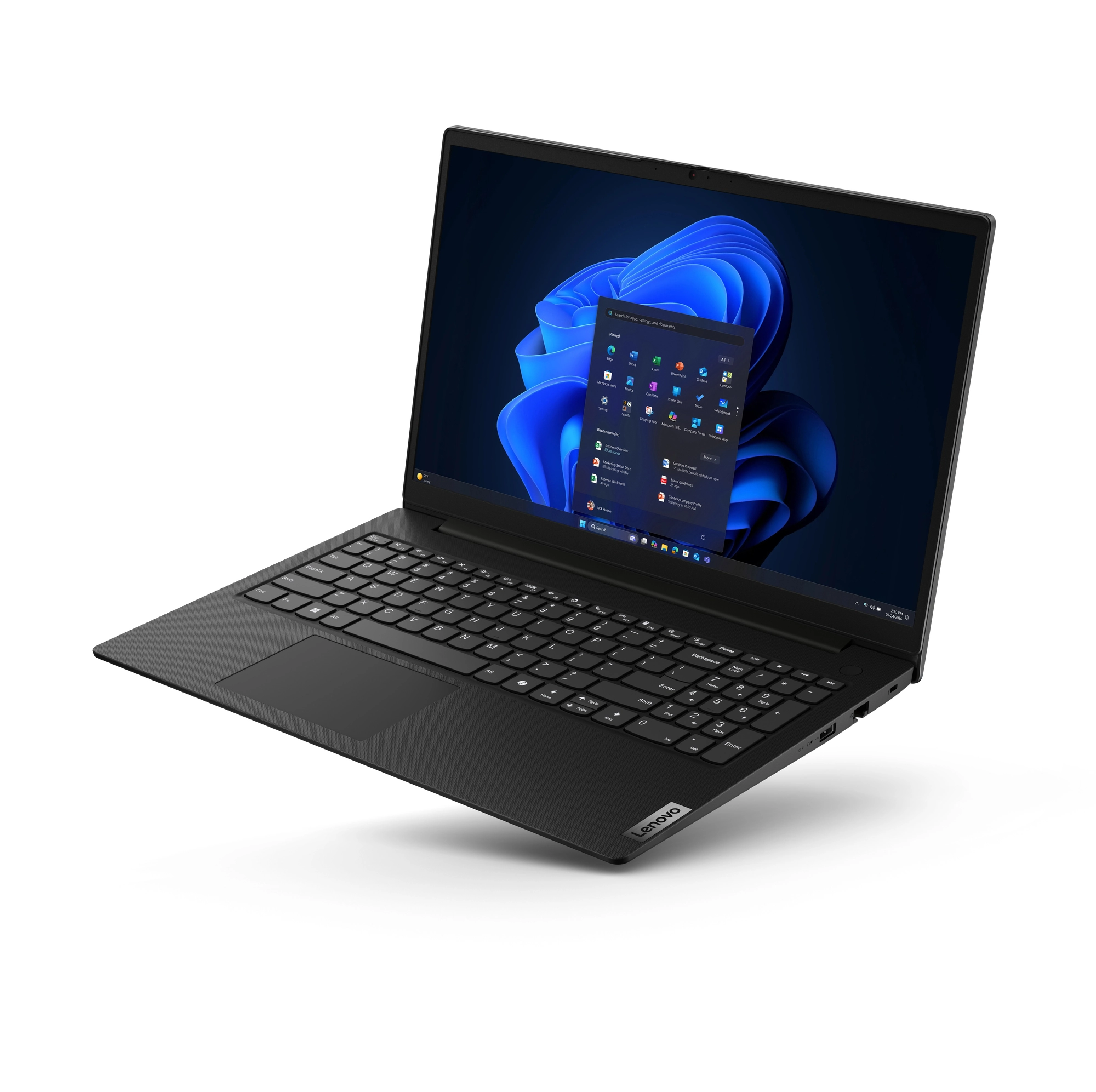 Lenovo V15 Gen 6 AMD Ryzen 5 40, AMD Radeon 610M Graphics, 8GB RAM, 256GB SSD, Win 11 Pro Bild 4
