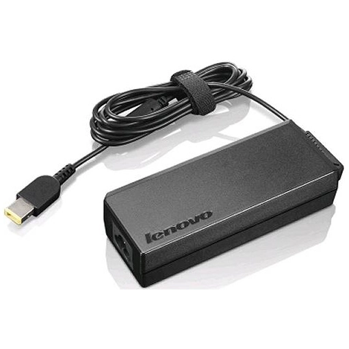 Lenovo ThinkPad 90W Netzteil Slim Tip für EU-Länder, Schwarz Bild 0