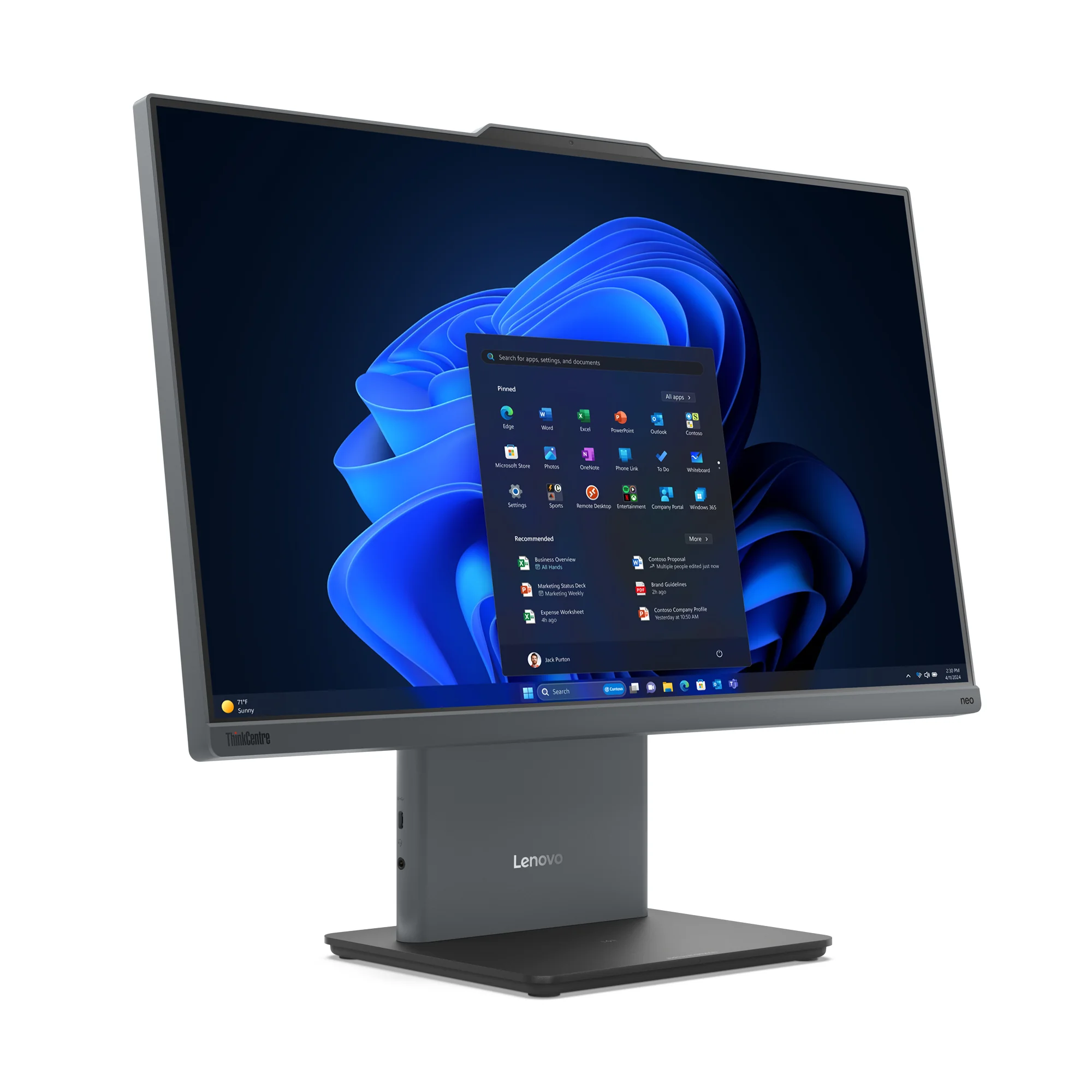 Lenovo ThinkCentre Neo50a-24 G5 24" i5-13420H 8256 FHD W11P