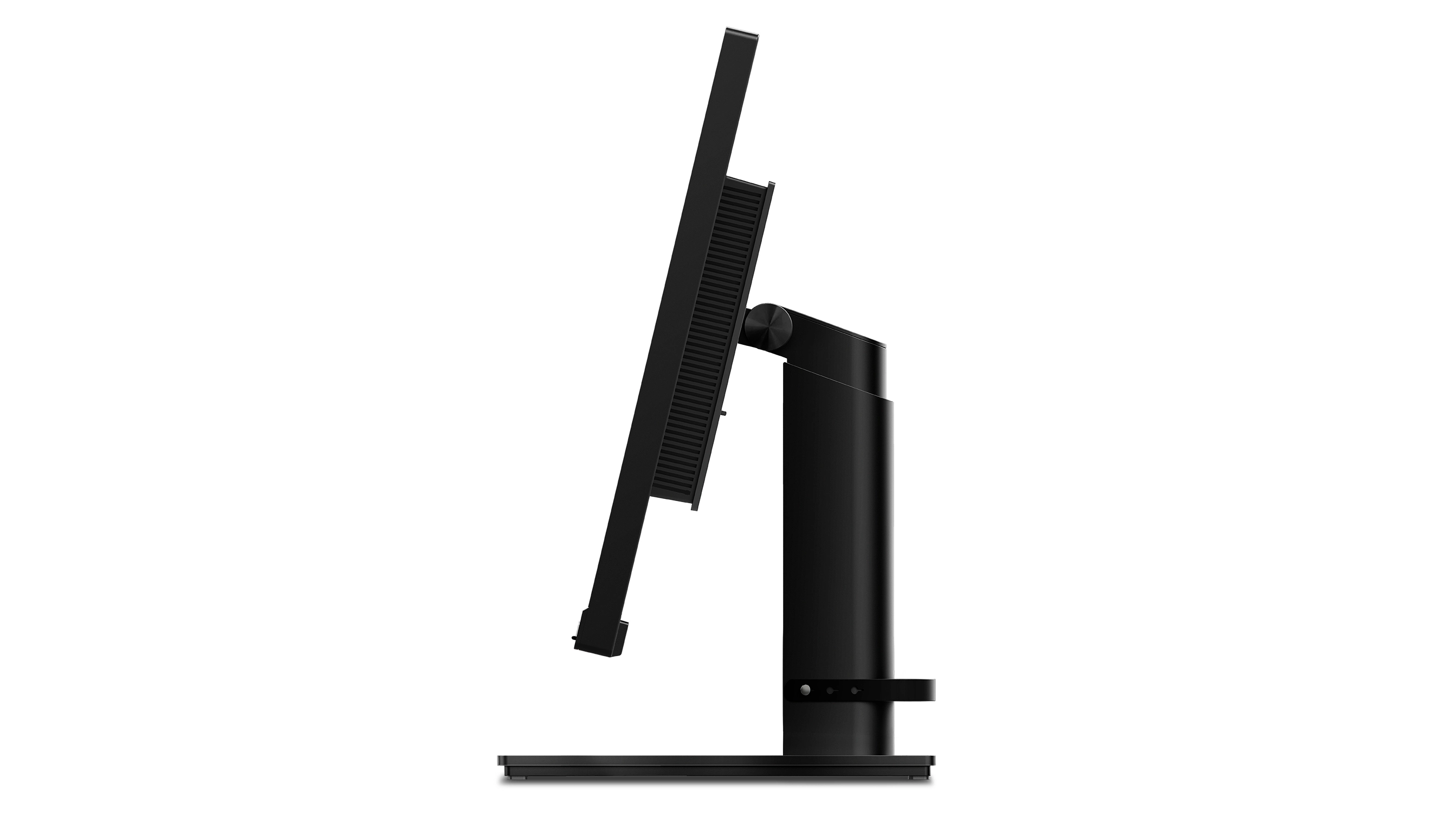 Lenovo ThinkVision P27u-20 27 4K Ultra HD Monitor, IPS, USB-Hub, Lautsprecher, höhenverstellbar, schwarz Bild 11