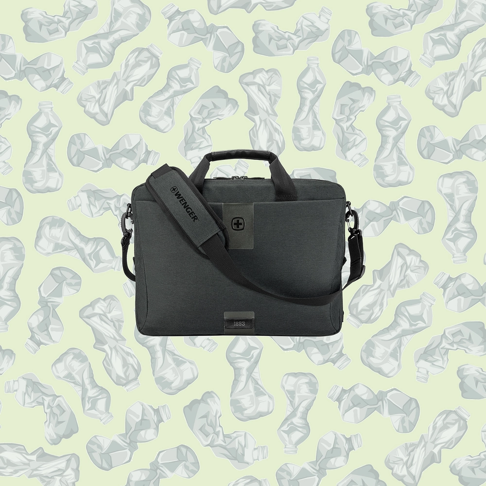 Wenger, MX ECO Brief, 16 Laptop Briefcase, Charcoal, 612263 Bild 5