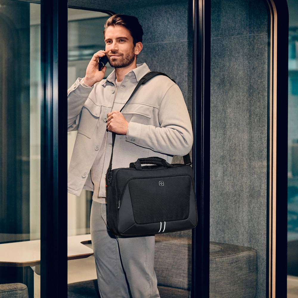 Wenger, XE Brief 16, 16 Laptop Briefcase with Tablet Pocket, Black, 653300 Bild 6
