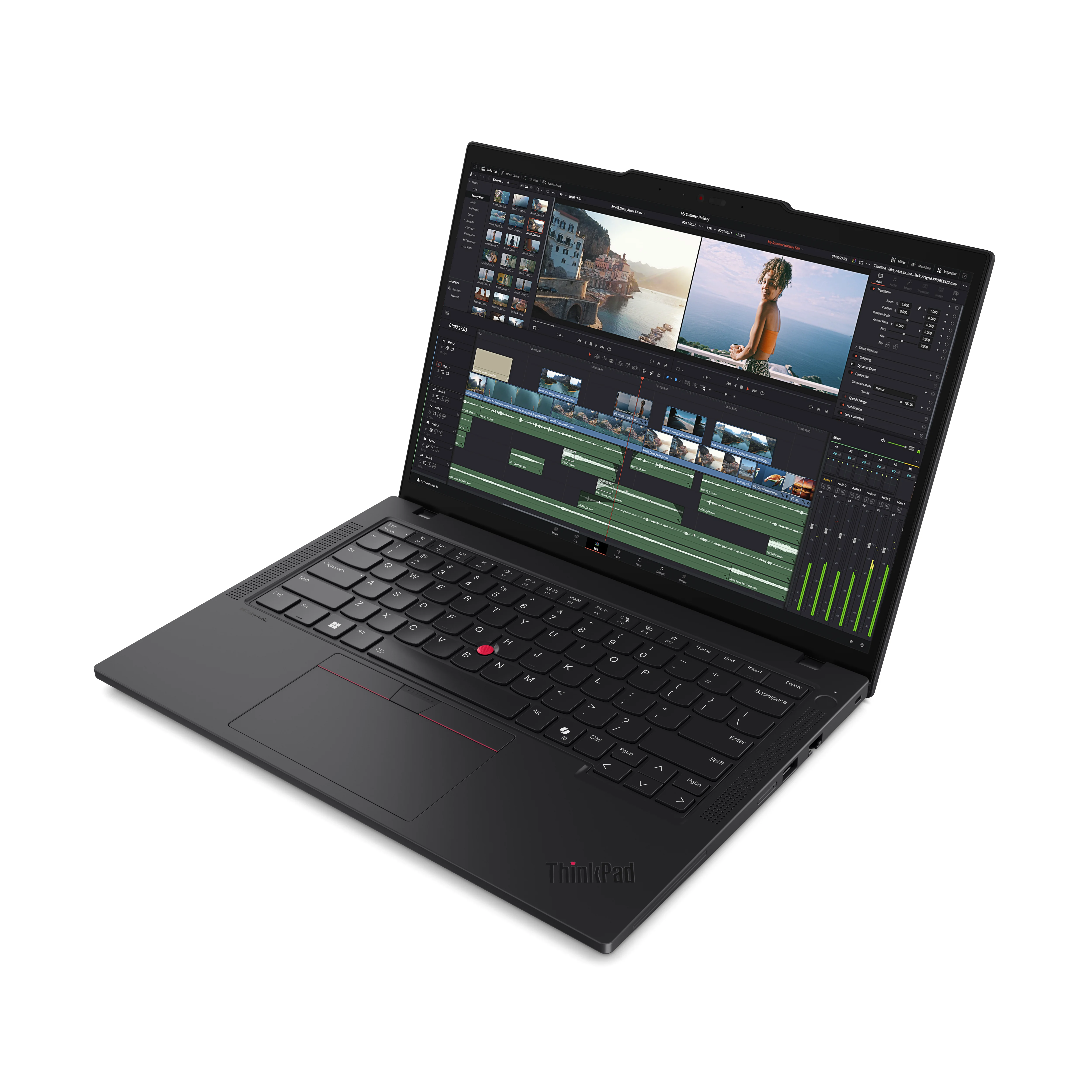 Lenovo ThinkPad P14s Gen 5 (AMD) mit Ryzen 7 PRO 8840HS, 64GB RAM, 512GB SSD, Touch, Windows 11 Pro Bild 7