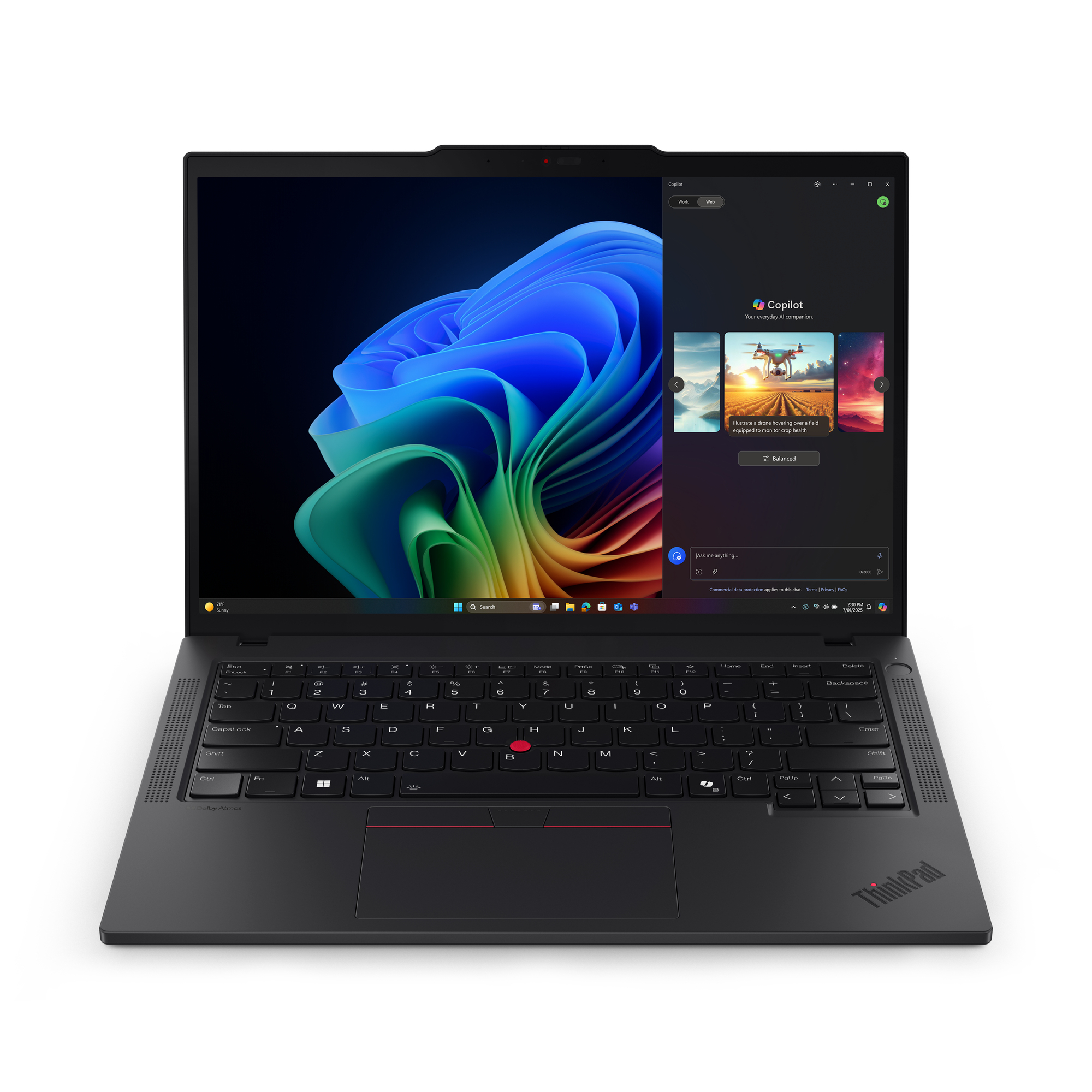 Lenovo ThinkPad T14 Gen 6 mit Ryzen AI 7 350, Radeon 860M, 64GB RAM, 1TB SSD, Win 11 Pro, Schwarz