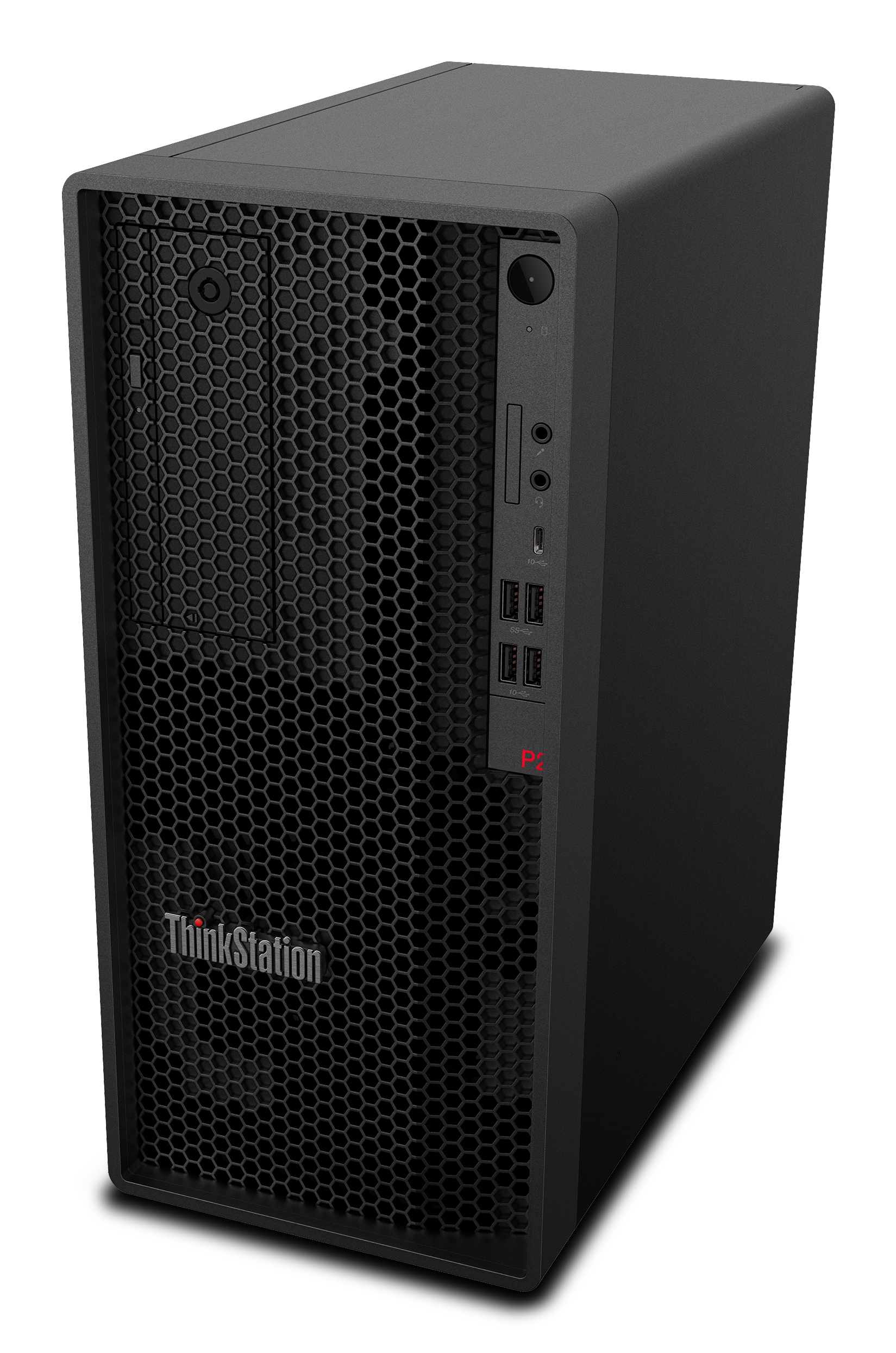 Lenovo ThinkStation P2 Tower i7-14700, RTX A1000, 32GB RAM, 512GB SSD, Win 11 Pro, Schwarz