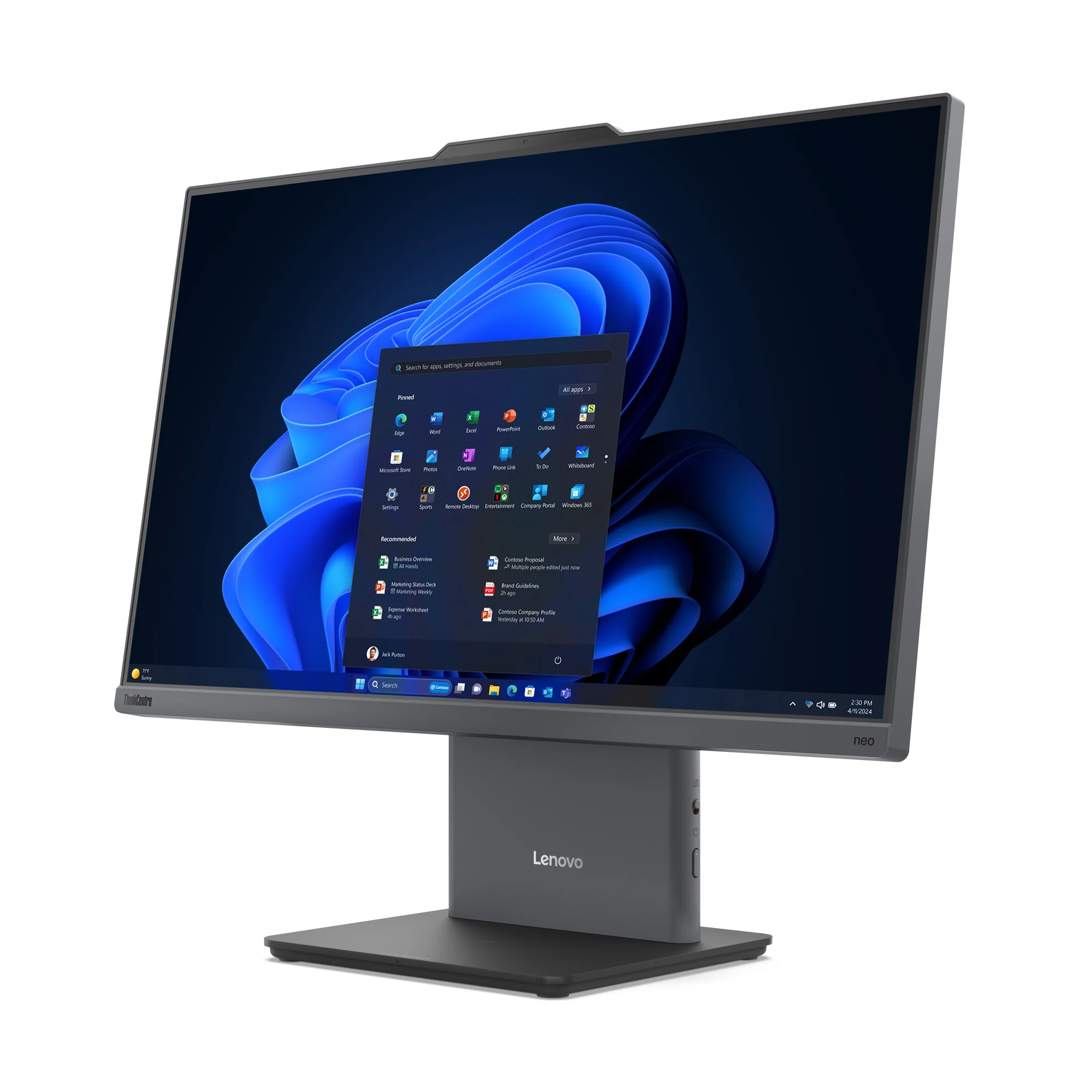 Lenovo ThinkCentre Neo50a-24 G5 24" i5-13420H 8256 FHD W11P