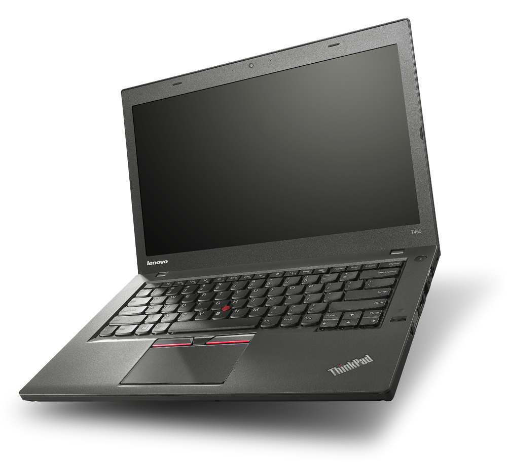 Lenovo ThinkPad T450 mit Intel Core i5-5300U, HD Graphics 5500, 8GB RAM, 128GB SSD, Windows 7 Pro