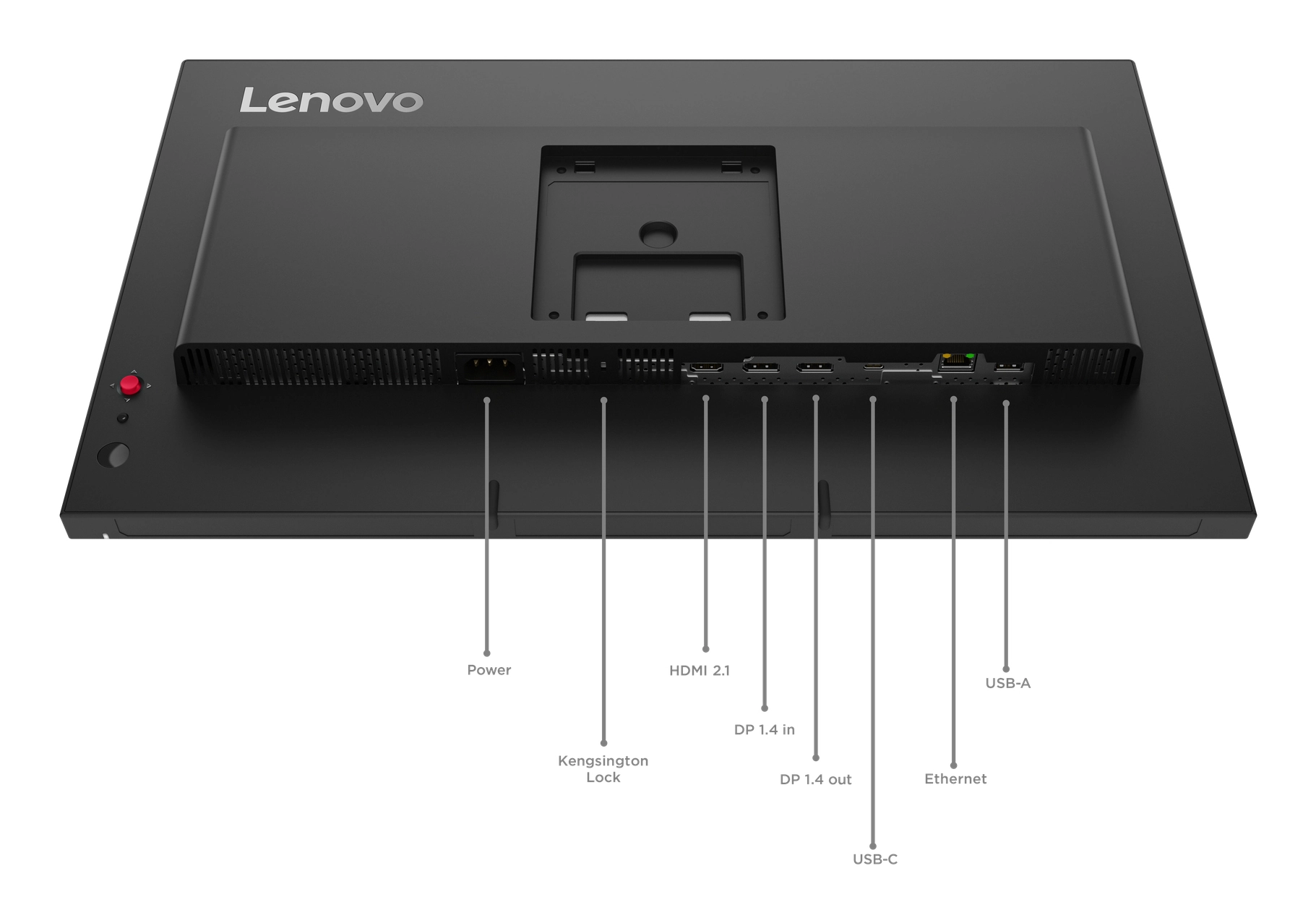 Lenovo ThinkVision T24D-4t - LED-Monitor - 61 cm (24) (23.8 sichtbar) - Touchscreen - 1920 x 1080 Full HD (1080p) @ 120 Hz - IPS - 350 cdm² - 15001 - HDR10 - 4 ms - Raven Black Bild 15