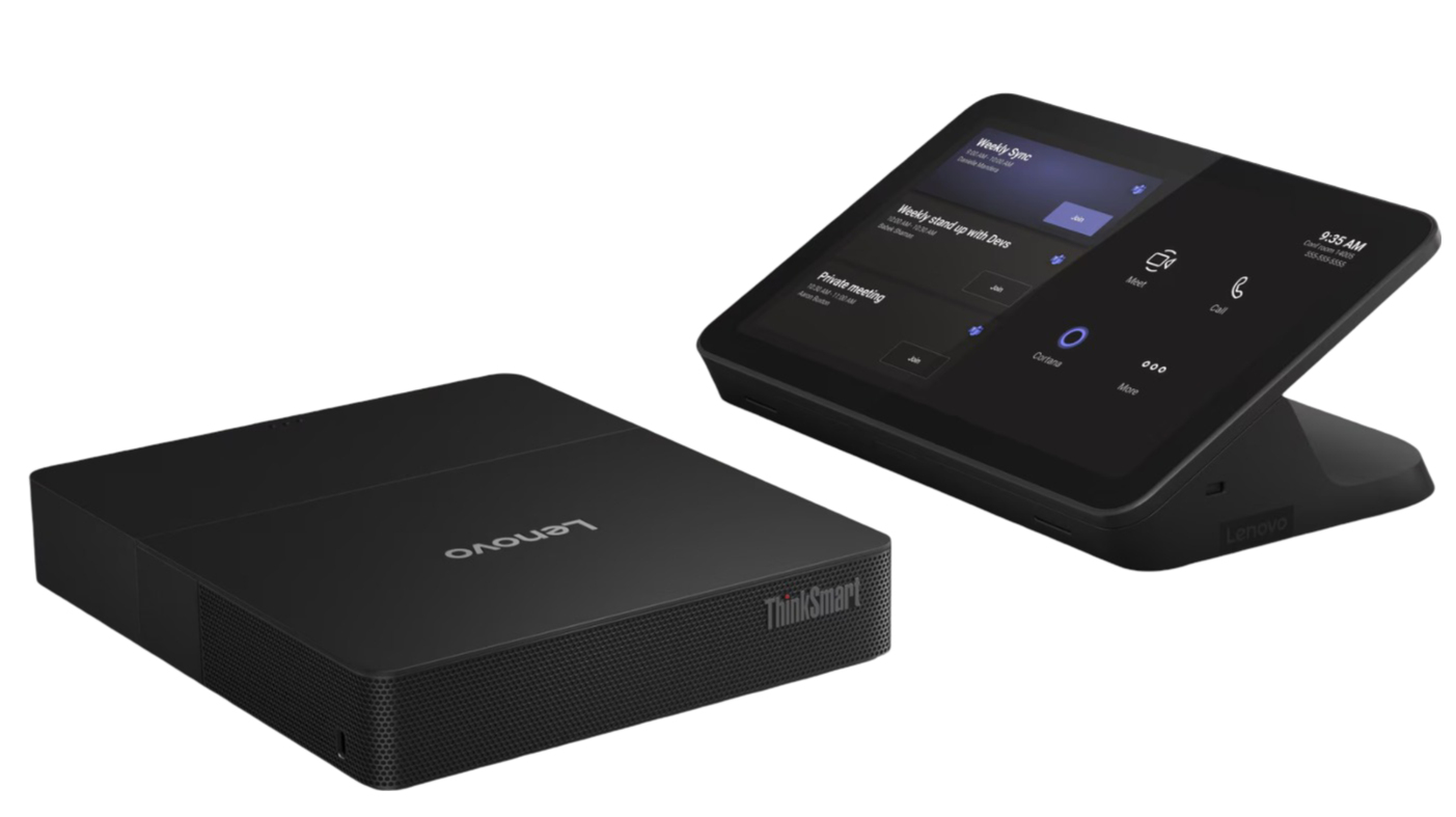 Lenovo ThinkSmart Core Gen 2 für Microsoft Teams Rooms, 10.1" Display, Windows 11 IoT, Schwarz