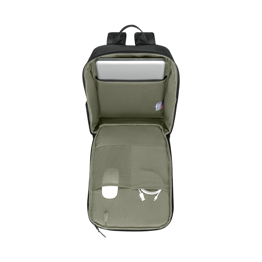 Wenger, UrbanOne 15.6 Laptop Backpack, Black, 653889 Bild 5