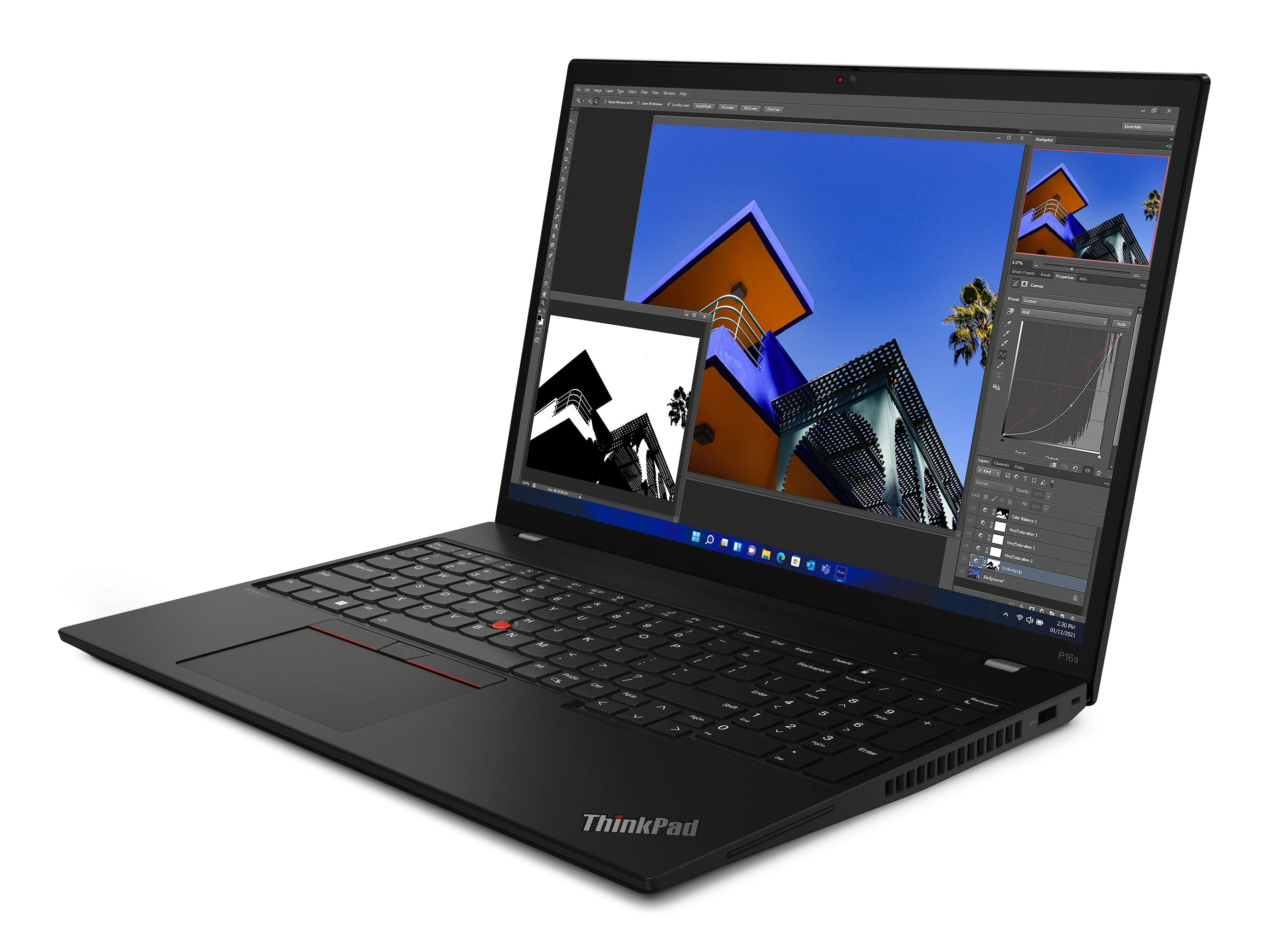 Lenovo ThinkPad P16s Gen 2 AMD Ryzen 7 PRO 7840U, 32GB RAM, 1TB SSD, Win 11 Pro Bild 3