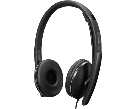 Lenovo Gen 2 - Headset - On-Ear - kabelgebunden - USB-C - Schwarz - Zoom Certified Bild 1
