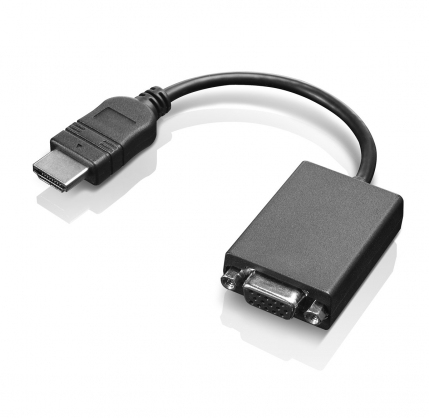 Lenovo HDMI zu VGA Monitor Adapter 20 cm