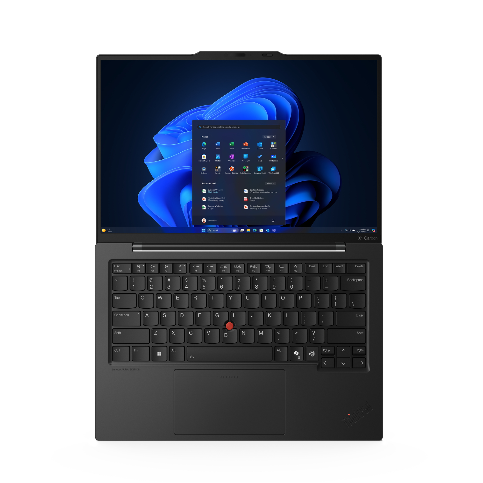 Lenovo ThinkPad X1 Carbon Gen 13 Intel Core Ultra 7 255U, Intel Graphics, 32GB RAM, 1TB SSD, Win 11 Pro
