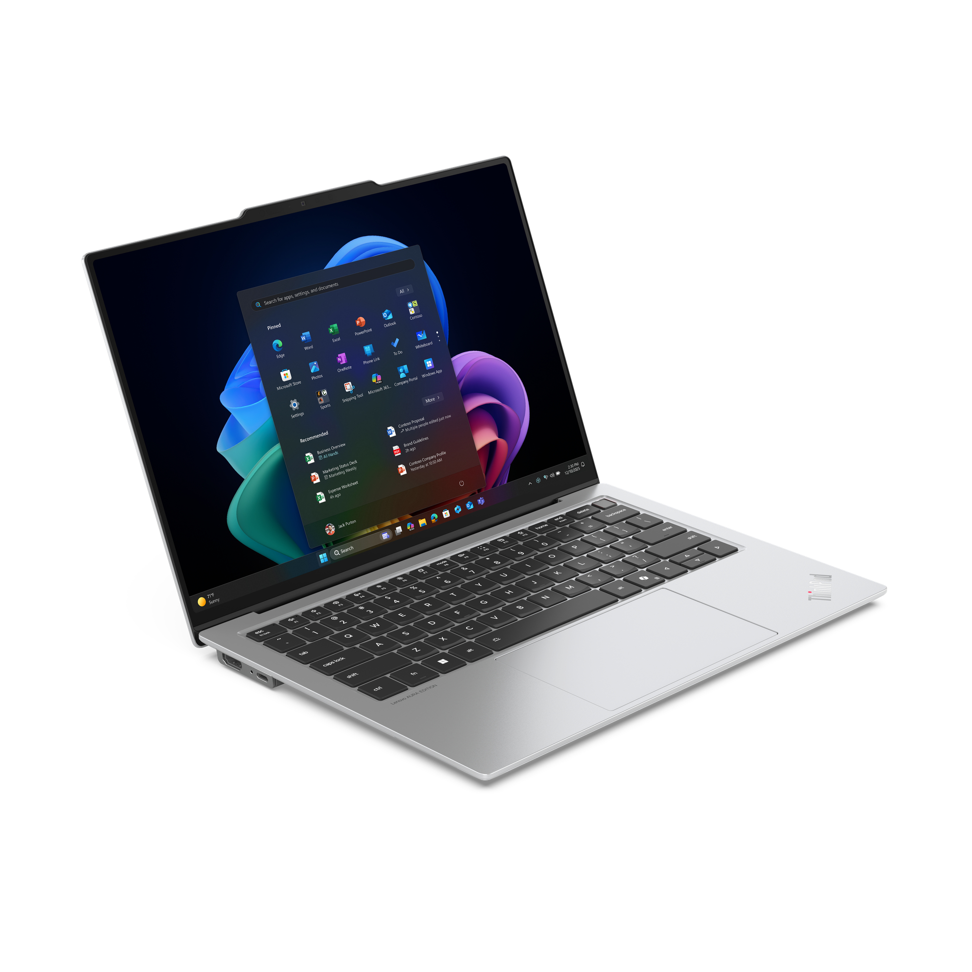 Lenovo ThinkPad X9-14 Gen 1 Aura Edition mit Core Ultra 7 258V, Arc 140V, 32GB RAM, 1TB SSD, Win 11 Pro