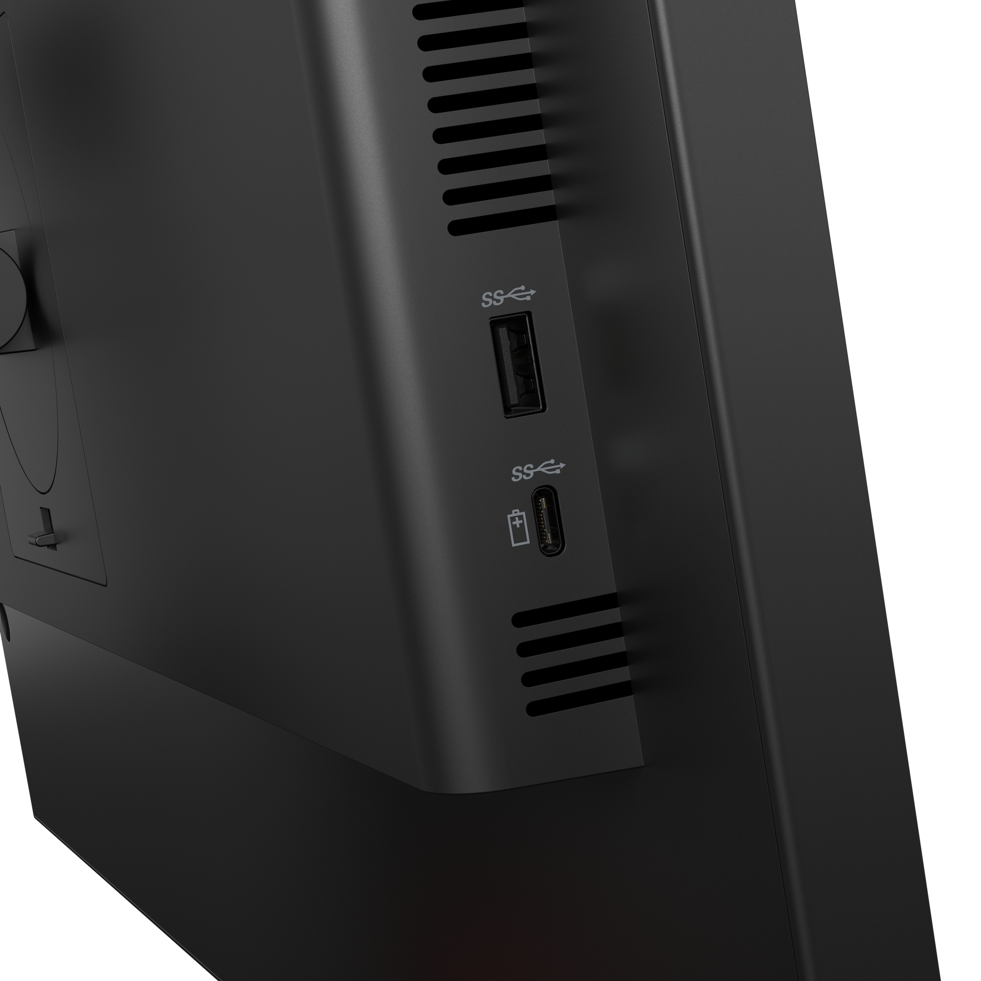 Lenovo ThinkVision T27UD-40 27" 4K UHD Monitor, LCD, USB-Hub, VESA, höhenverstellbar, schwarz