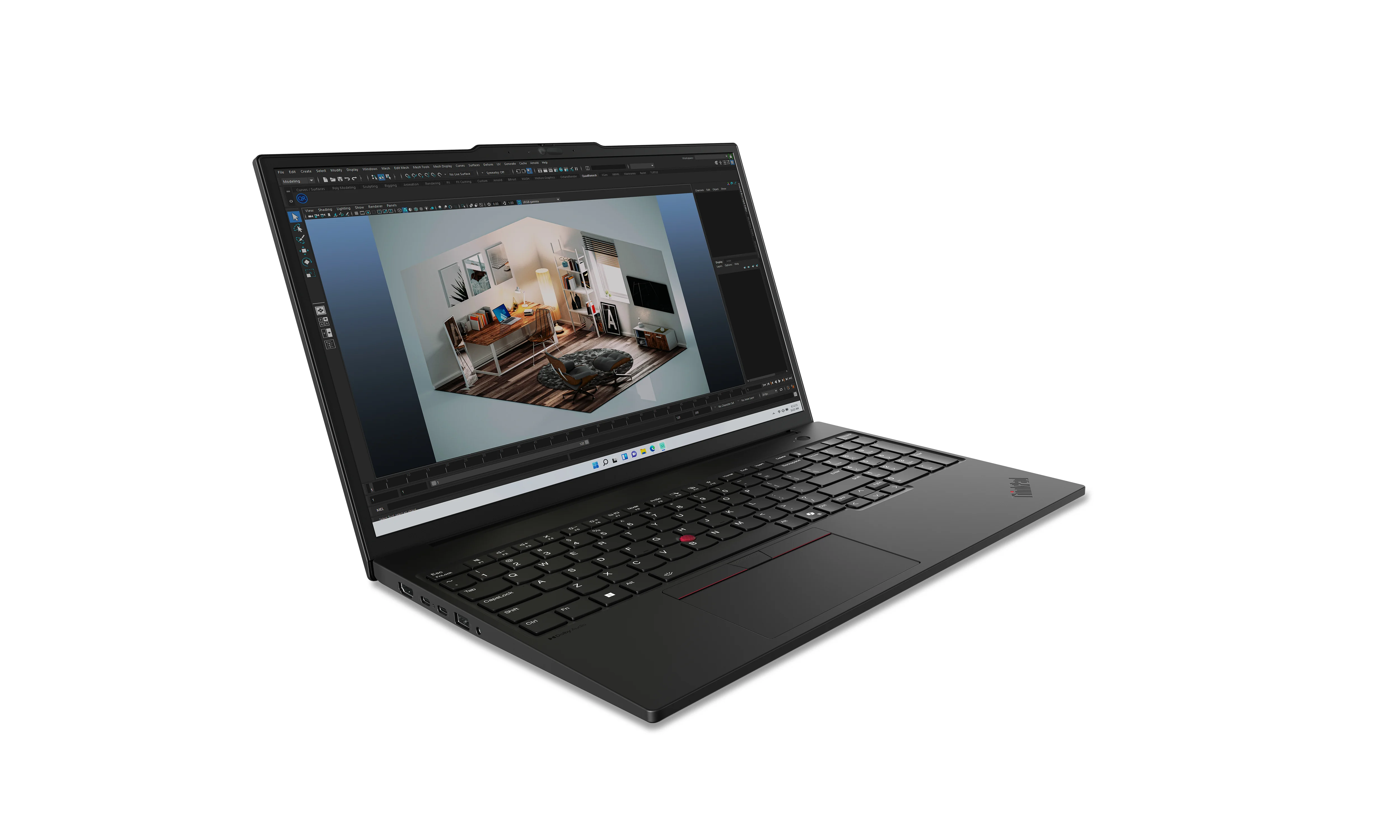 Lenovo ThinkPad P16s Gen 3 mit Intel Core Ultra 7 155H, RTX 500 Ada, 32GB RAM, 1TB SSD, Windows 11 Pro